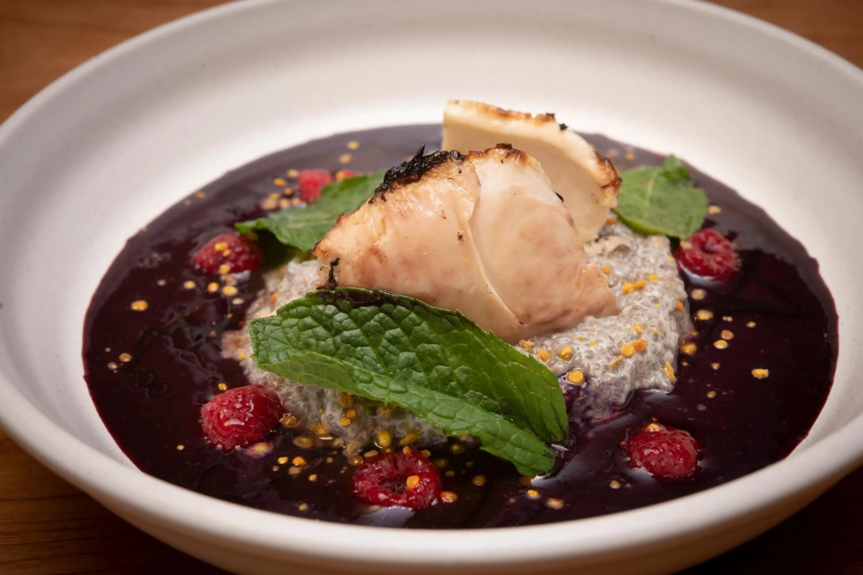 Food close-up in Hotel Zed Tofino