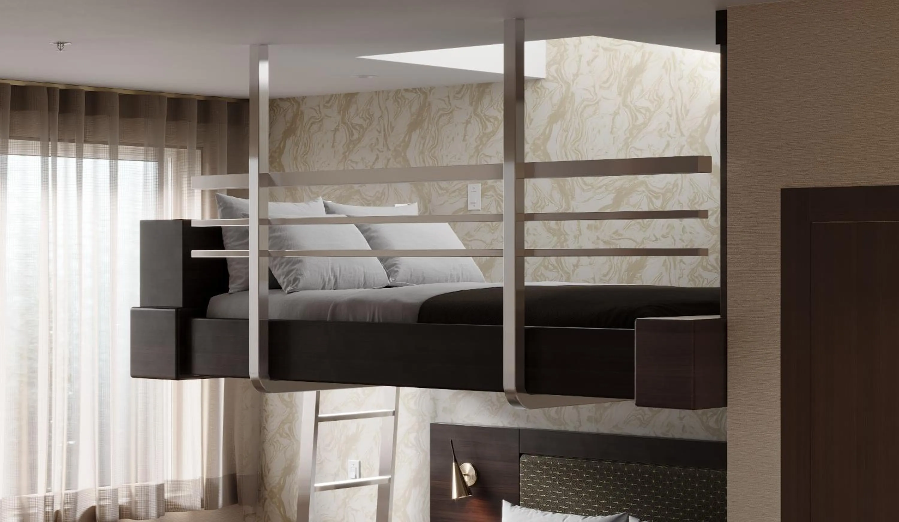 bunk bed, Bed in Hotel Zed Tofino