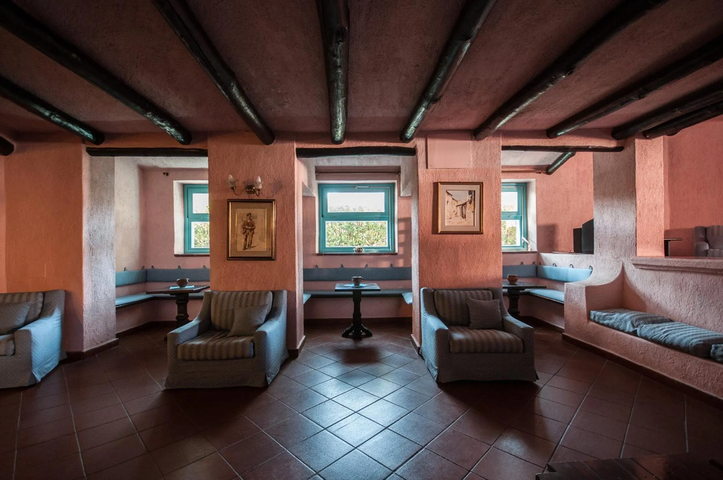 Seating area in Hotel Scintilla