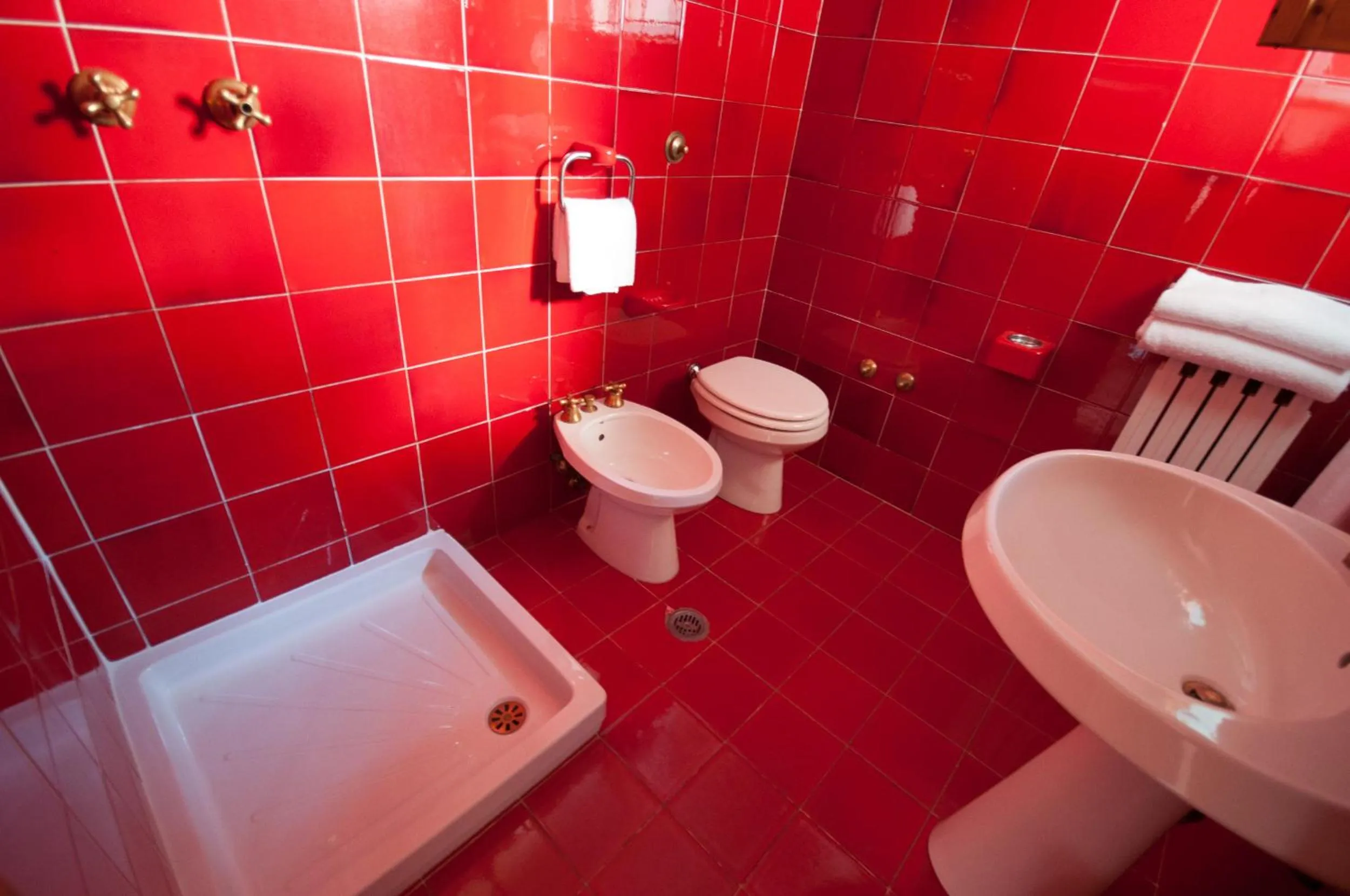 Bathroom in Hotel Scintilla