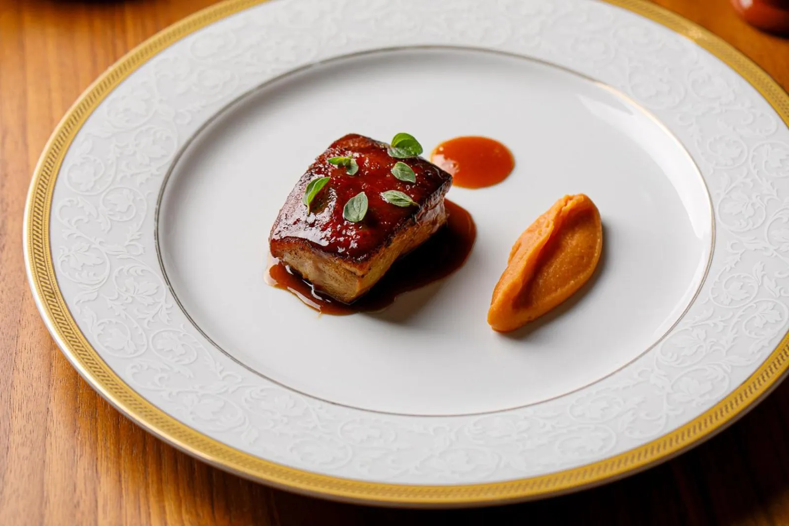 Food close-up in Villa Paola