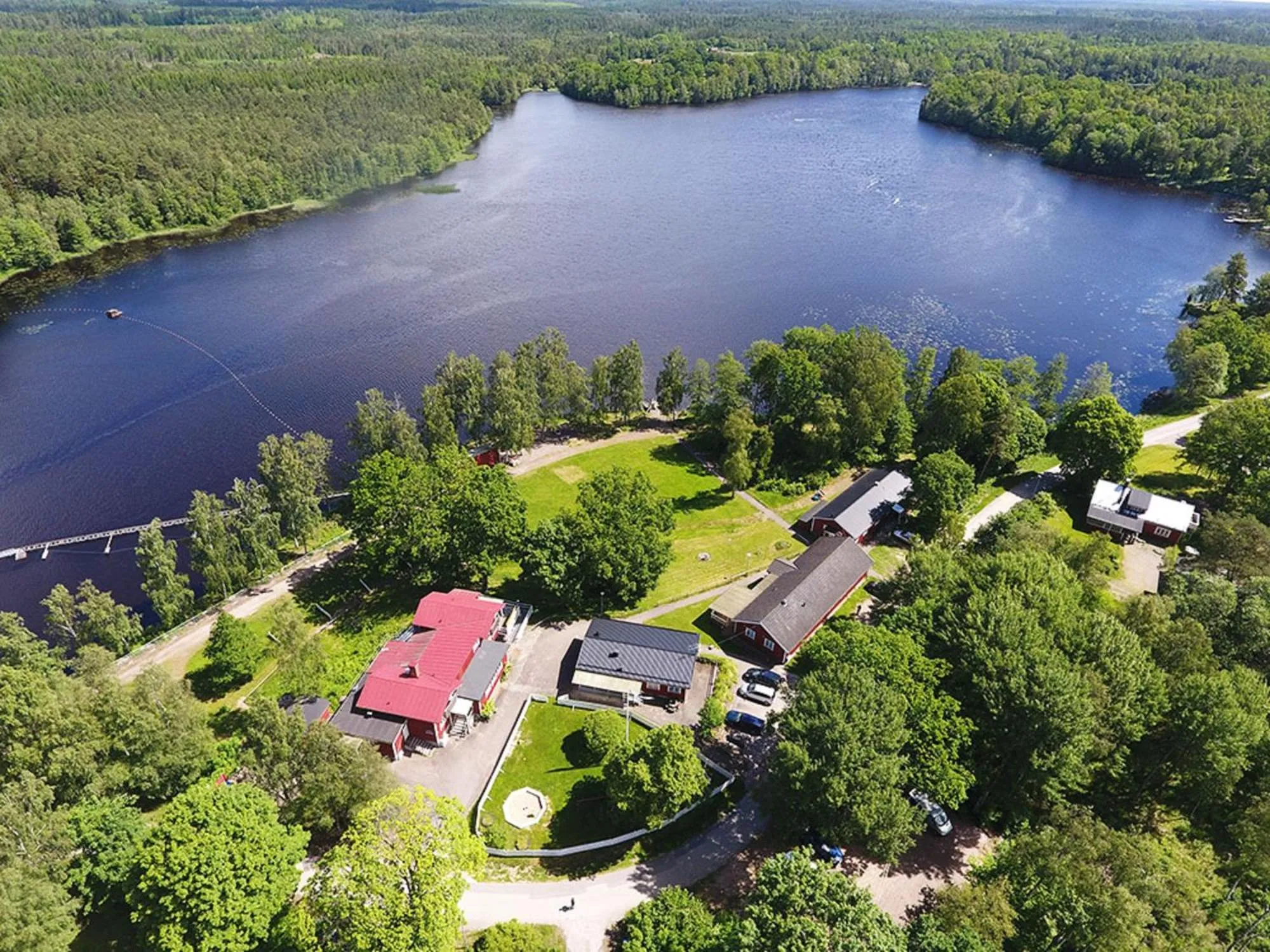 Bird's eye view in Den Sovande Älgen
