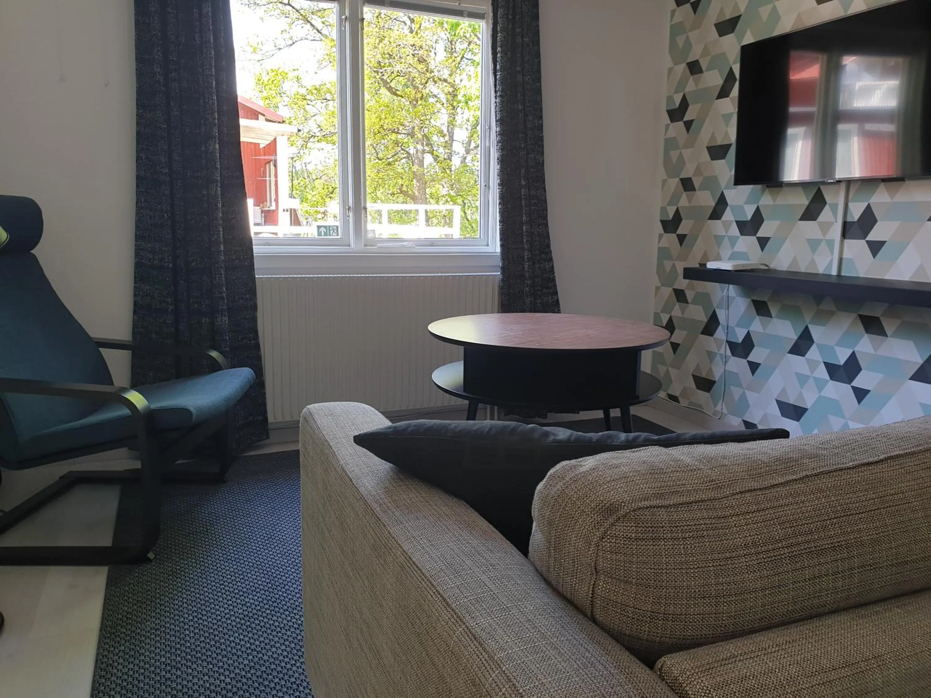 Seating area in Den Sovande Älgen