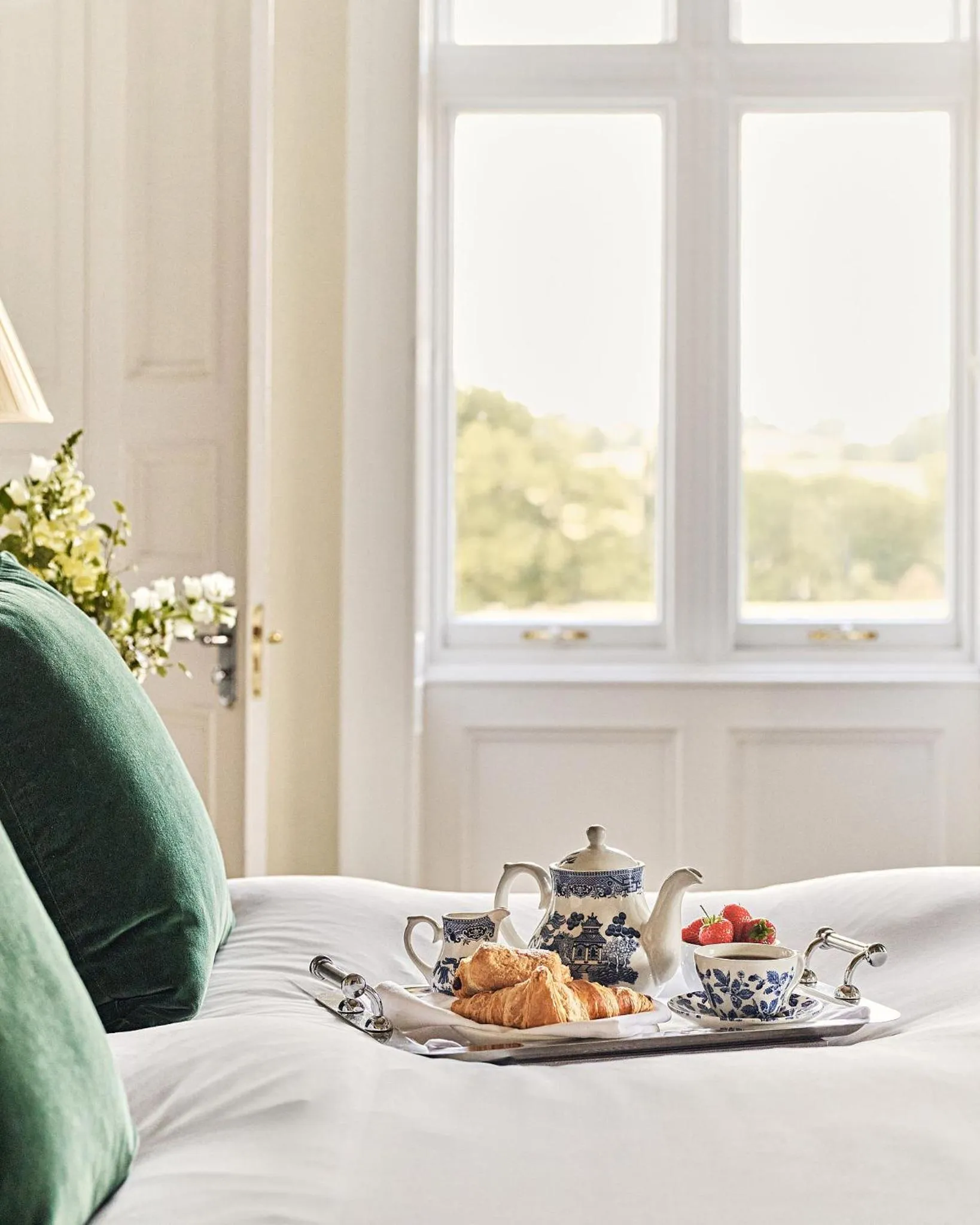 Bedroom in Fawsley Hall Hotel