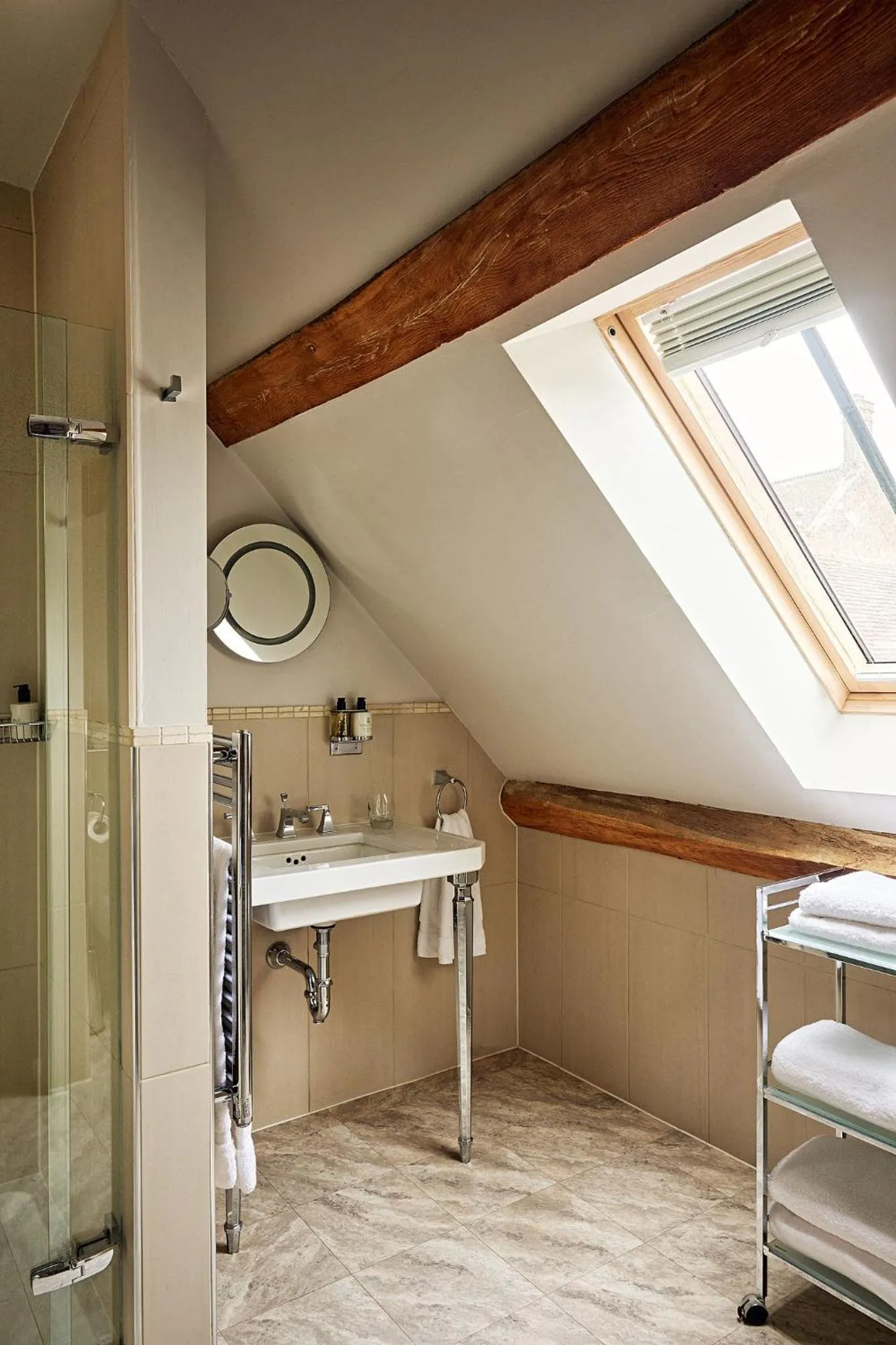 Bathroom in Fawsley Hall Hotel