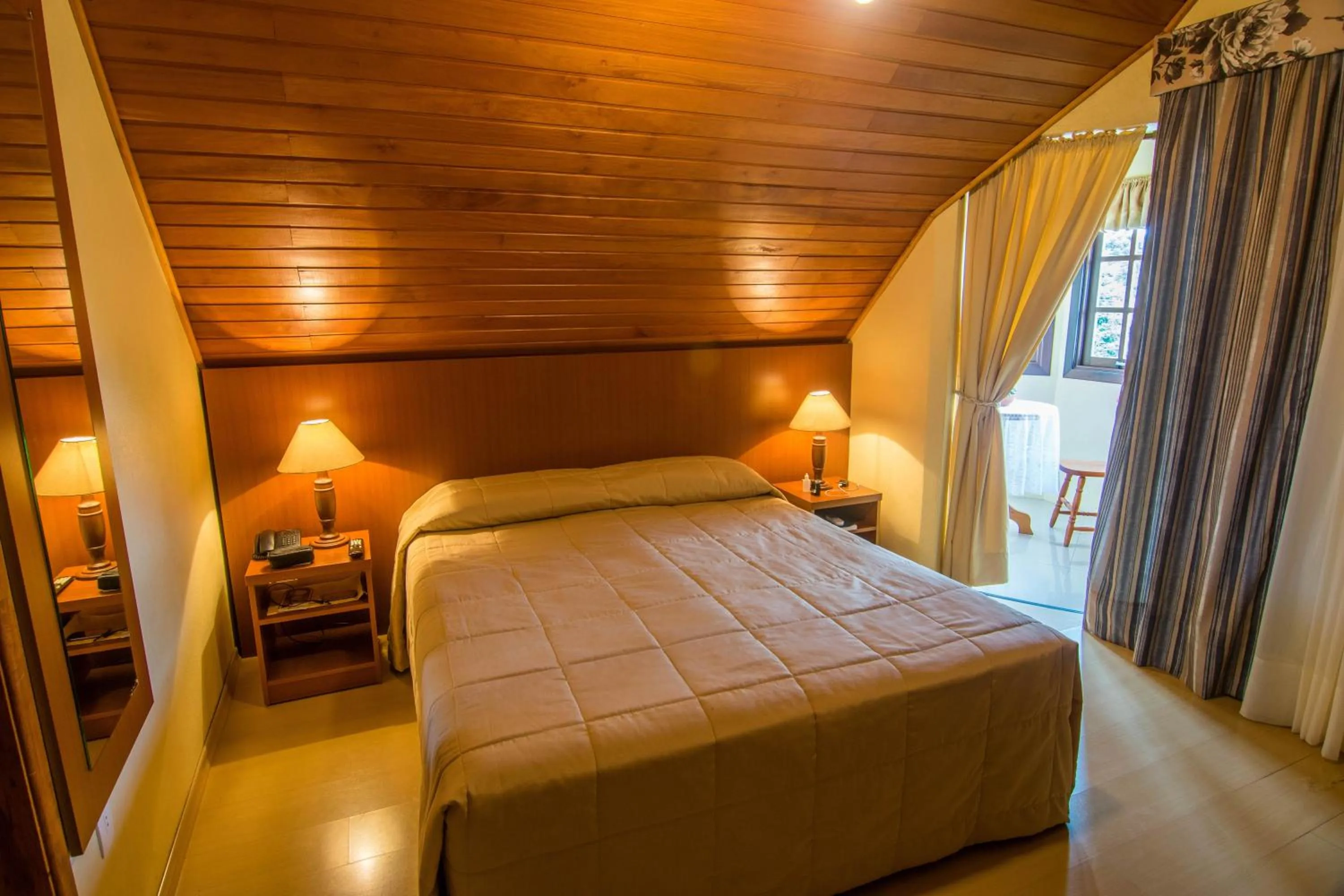 Bedroom, Bed in Hotel Sky Gramado