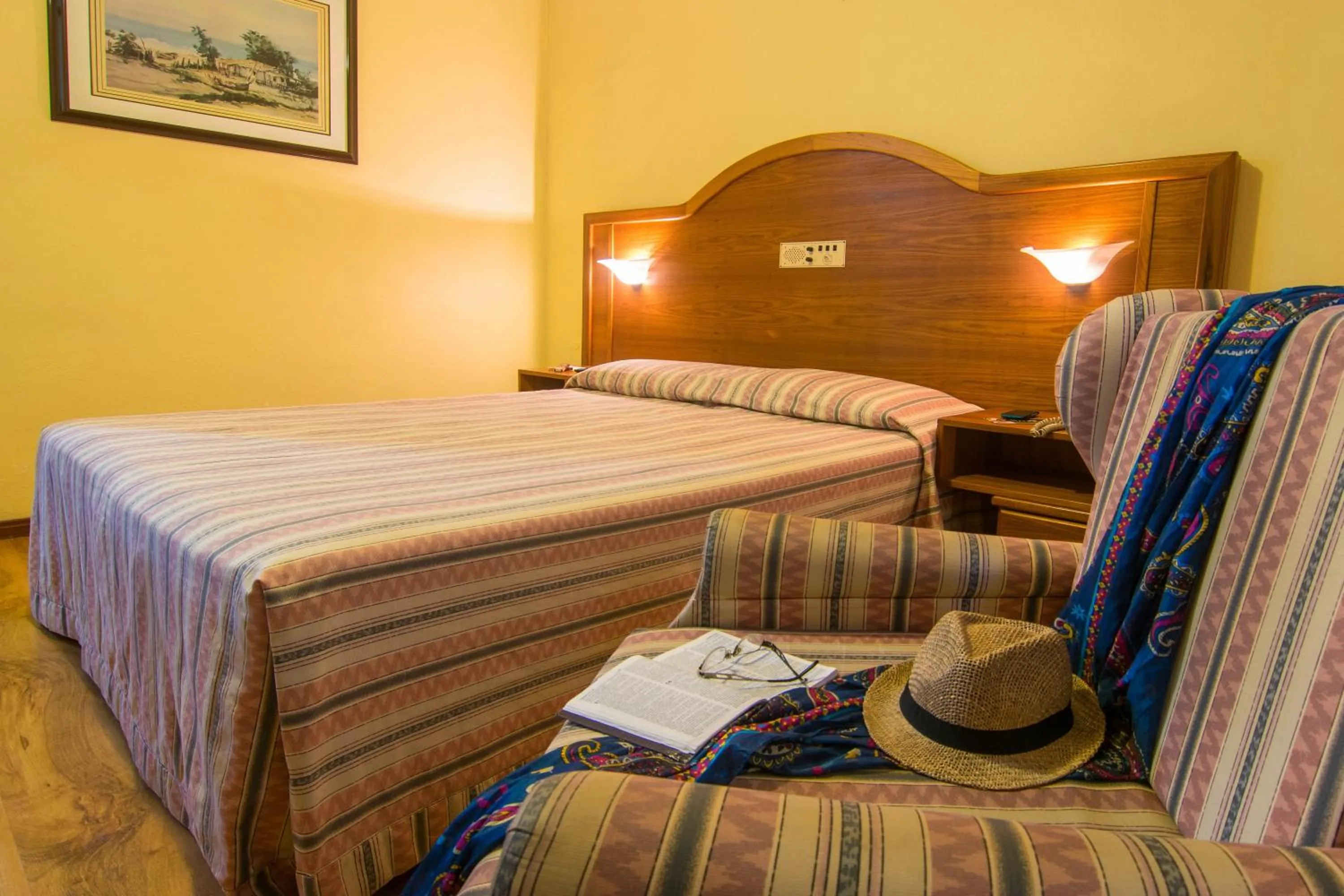 Bedroom, Bed in Hotel Sky Gramado