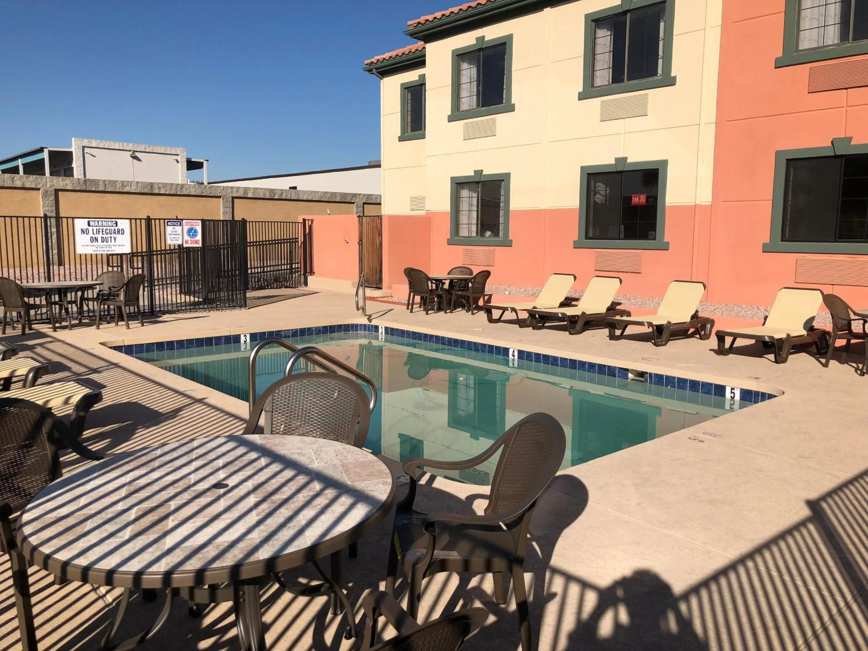 Swimming pool in Baymont by Wyndham Phoenix I-10 near 51st Ave