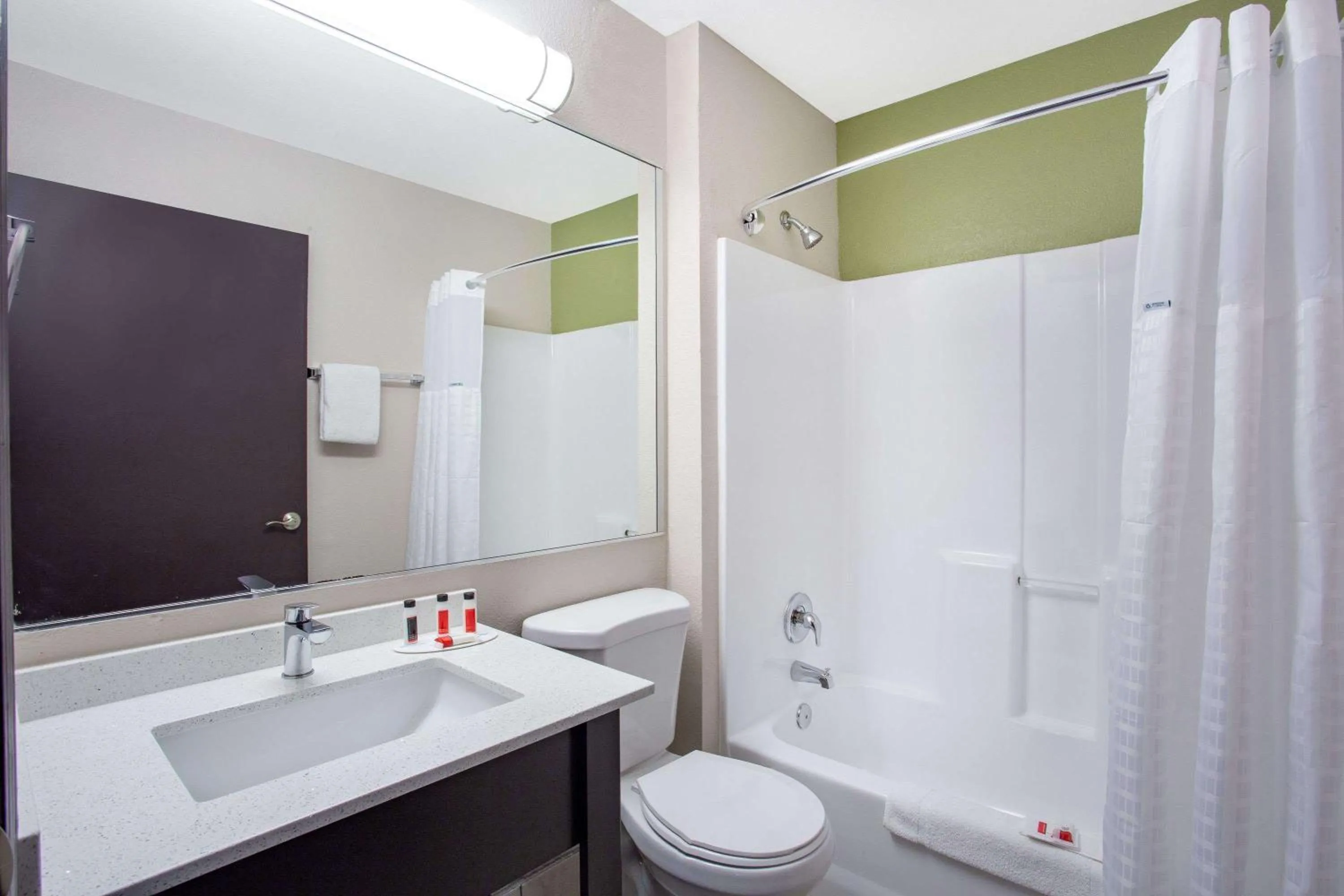 Bathroom in Baymont by Wyndham Phoenix I-10 near 51st Ave