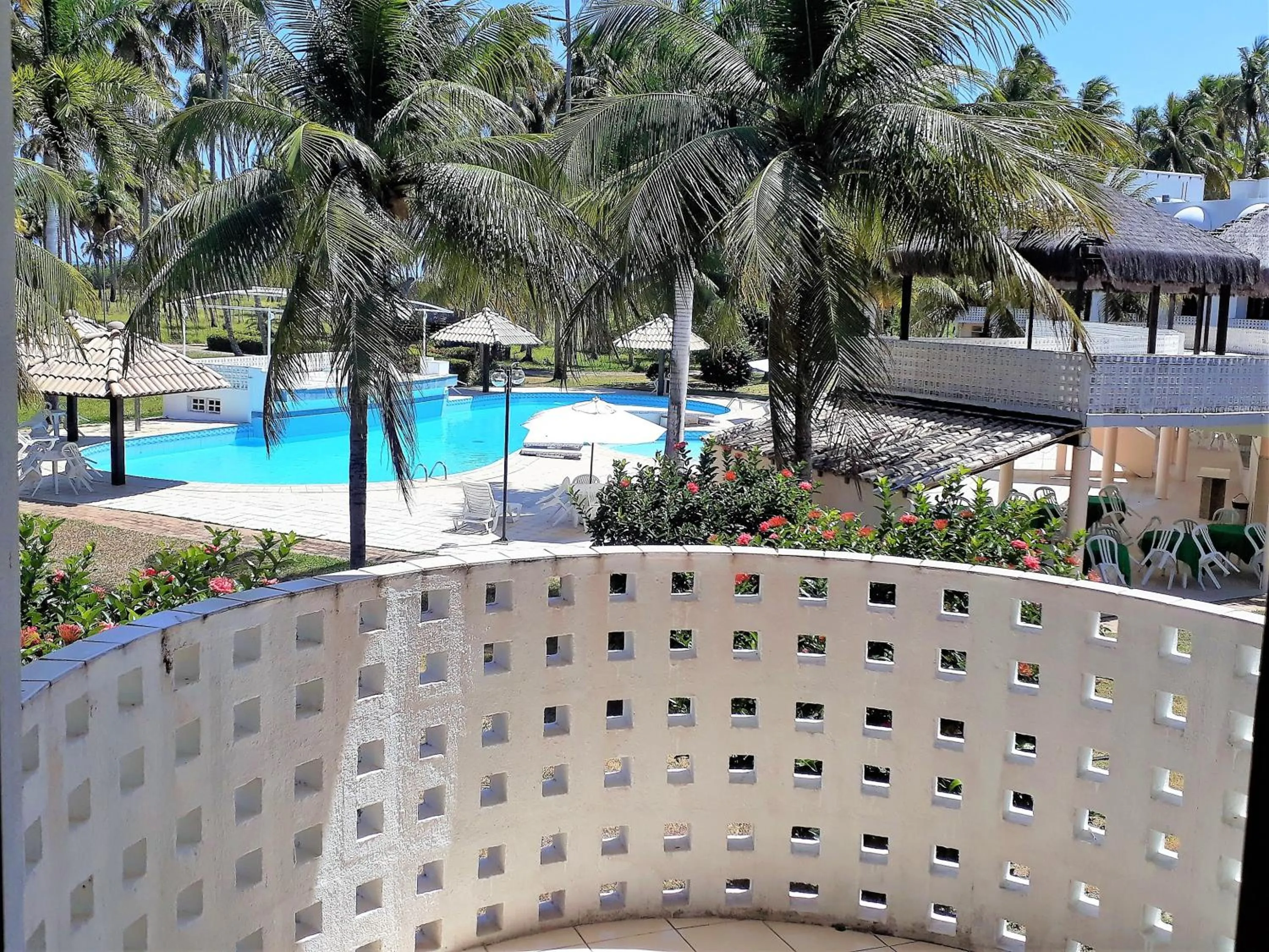 Pool view in Hotel D'Anatureza
