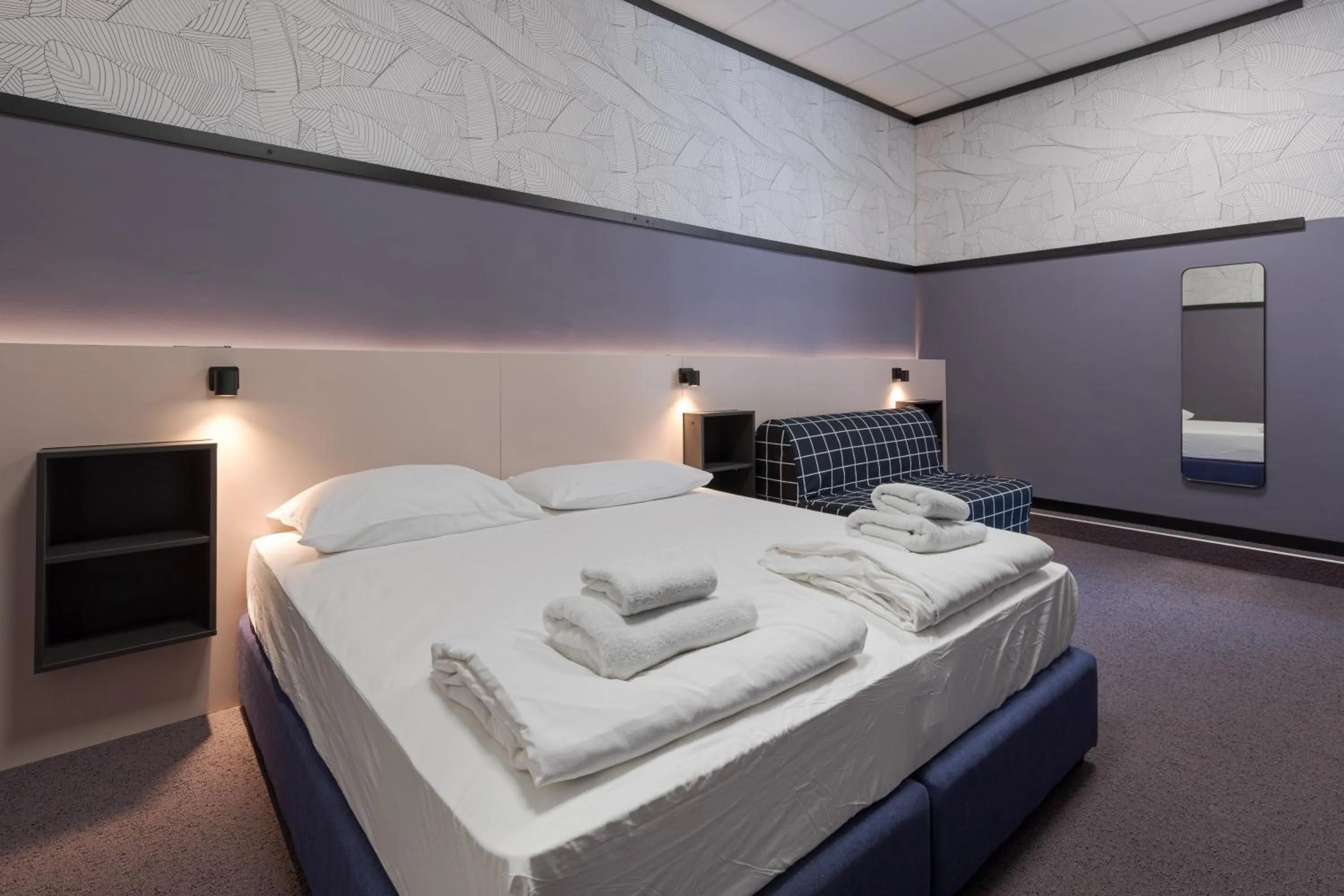 Bed in Stay Swanky Bed & Breakfast