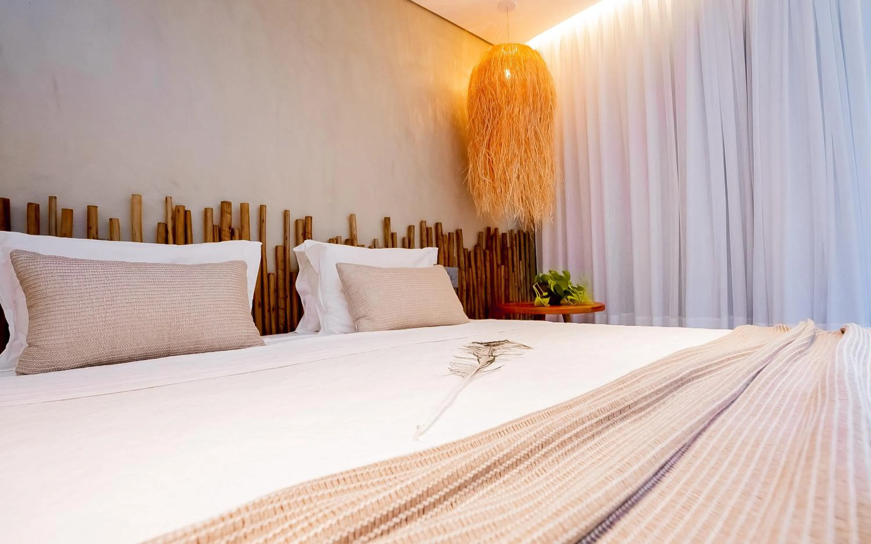 Bedroom, Bed in Hotel Pontal de Ubu