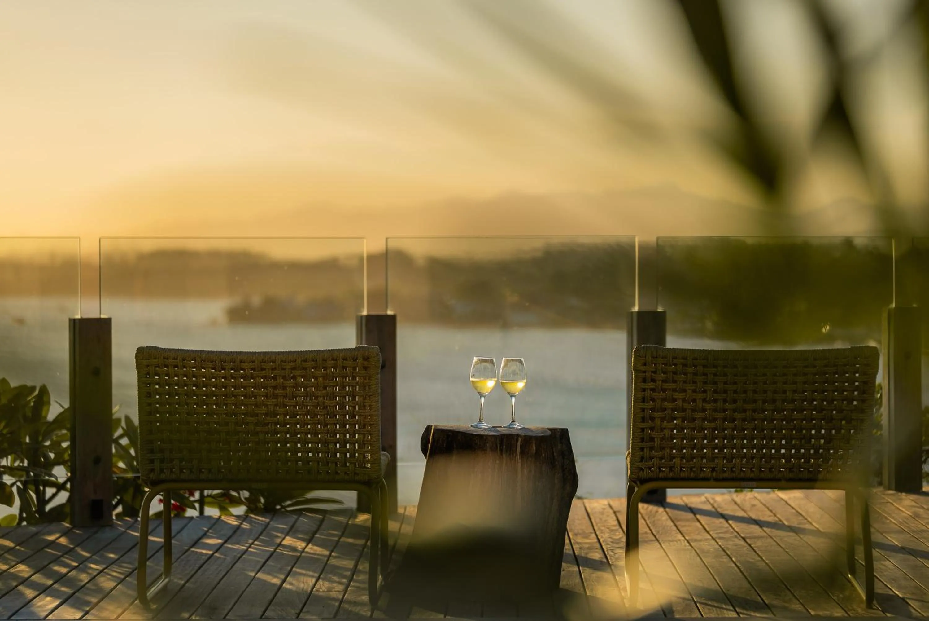 Sunset in Hotel Pontal de Ubu