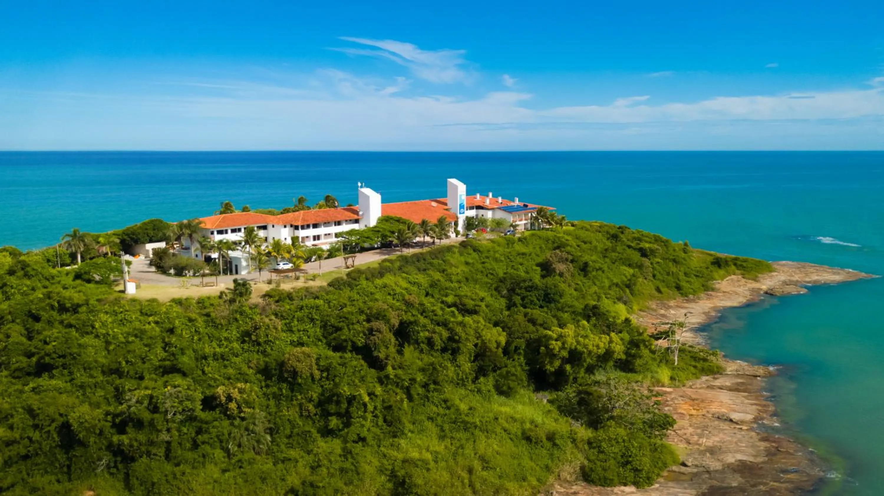 Bird's eye view in Hotel Pontal de Ubu