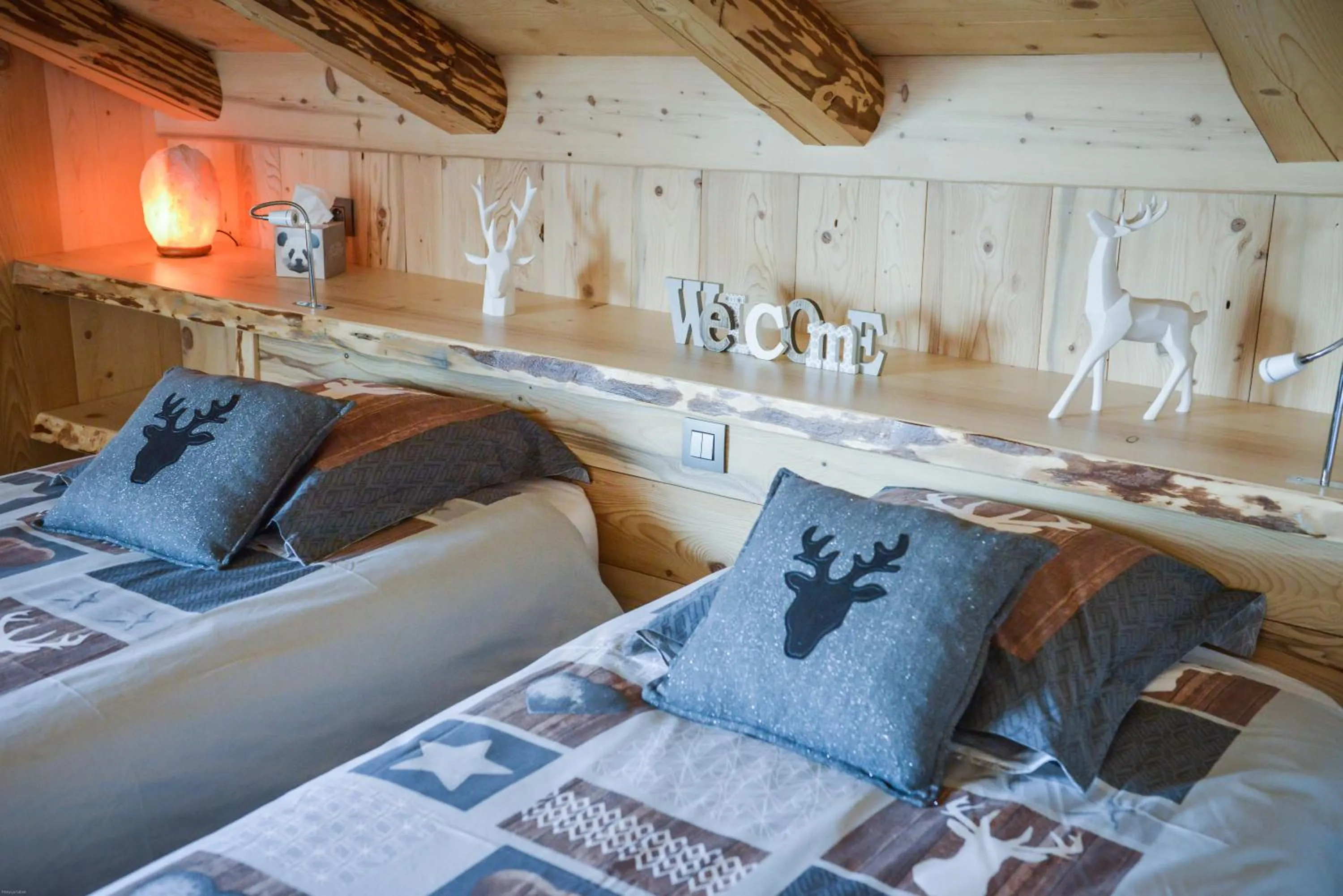 Bed in La grange d'Aldaré Chambres d'hôtes