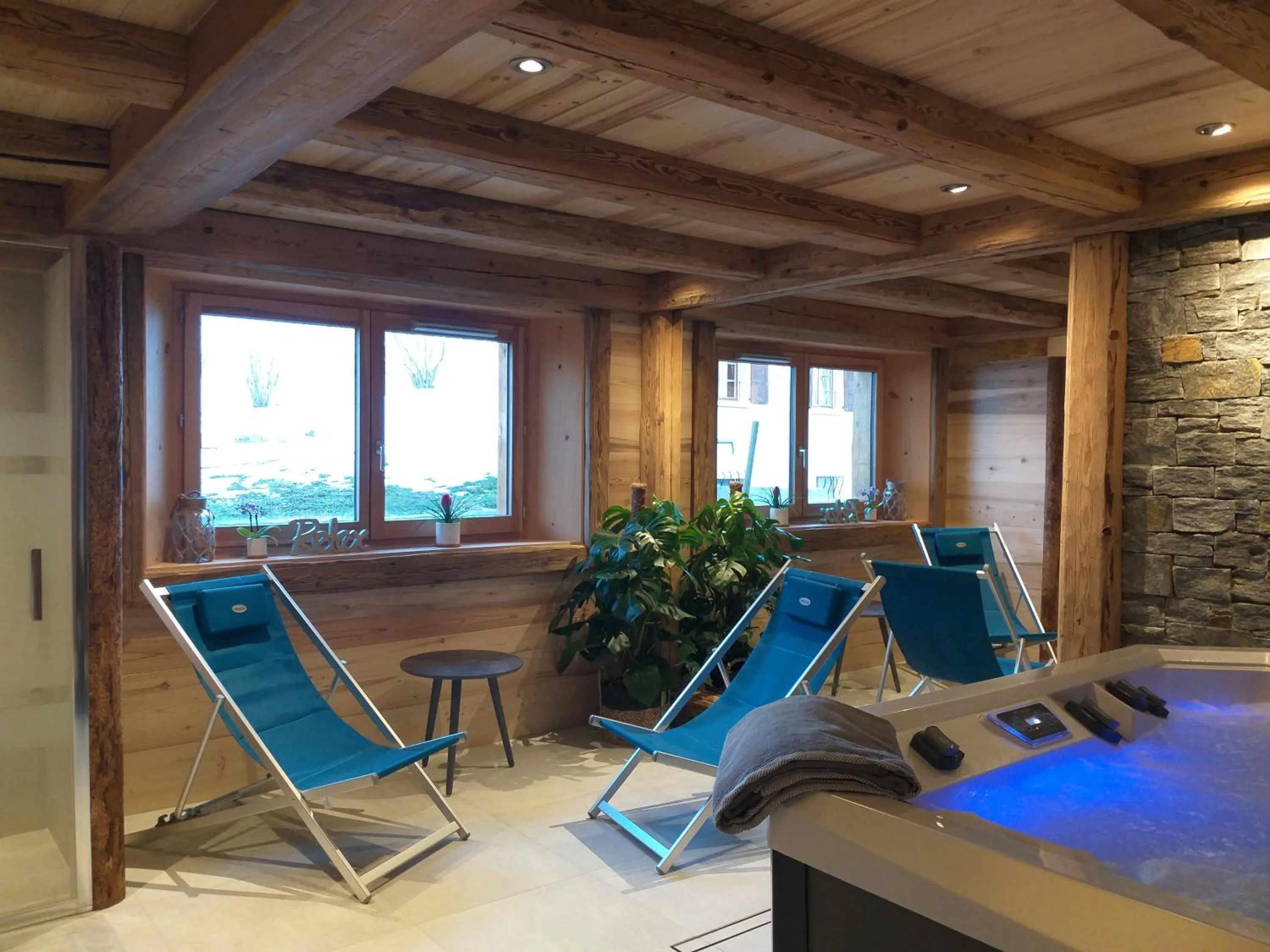 Hot Tub in La grange d'Aldaré Chambres d'hôtes