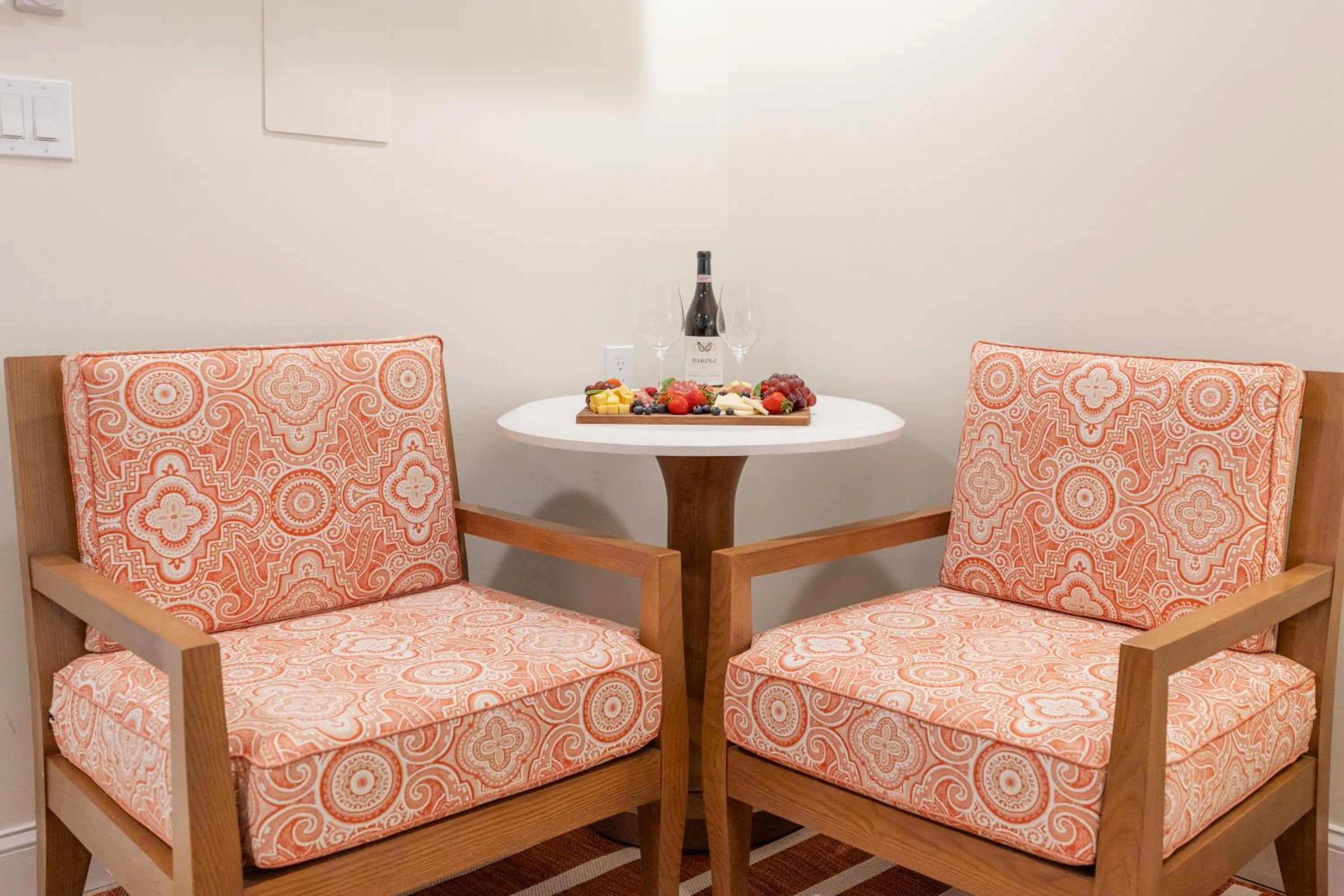 Seating area in The Beach Club on Madison Avenue