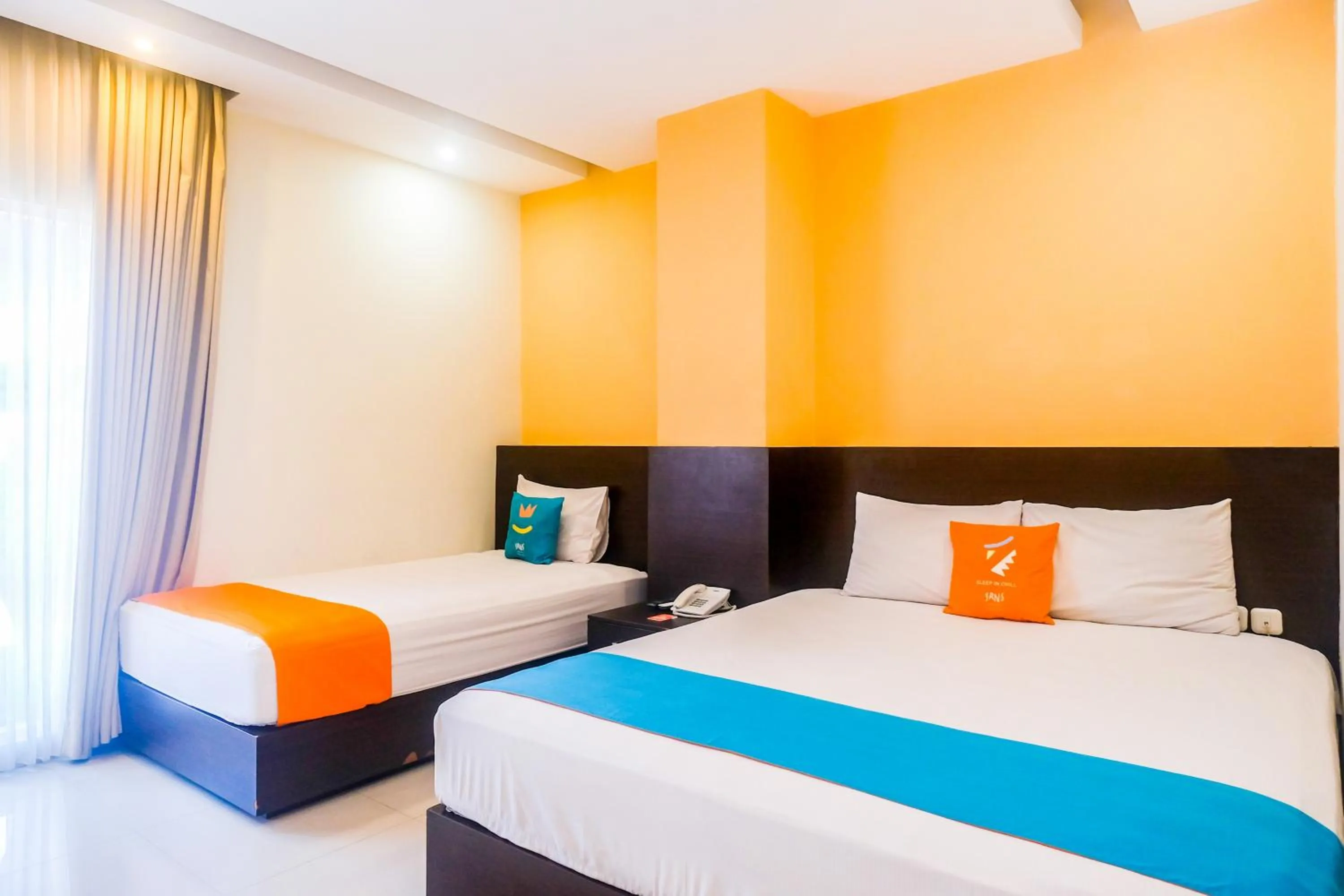 Bedroom, Bed in Sans Hotel Nagari Malioboro