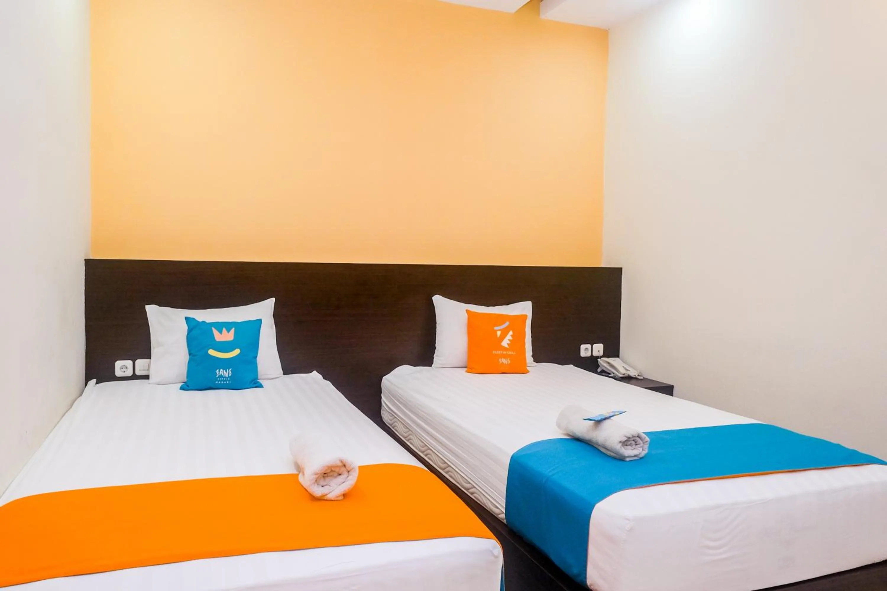 Bedroom, Bed in Sans Hotel Nagari Malioboro