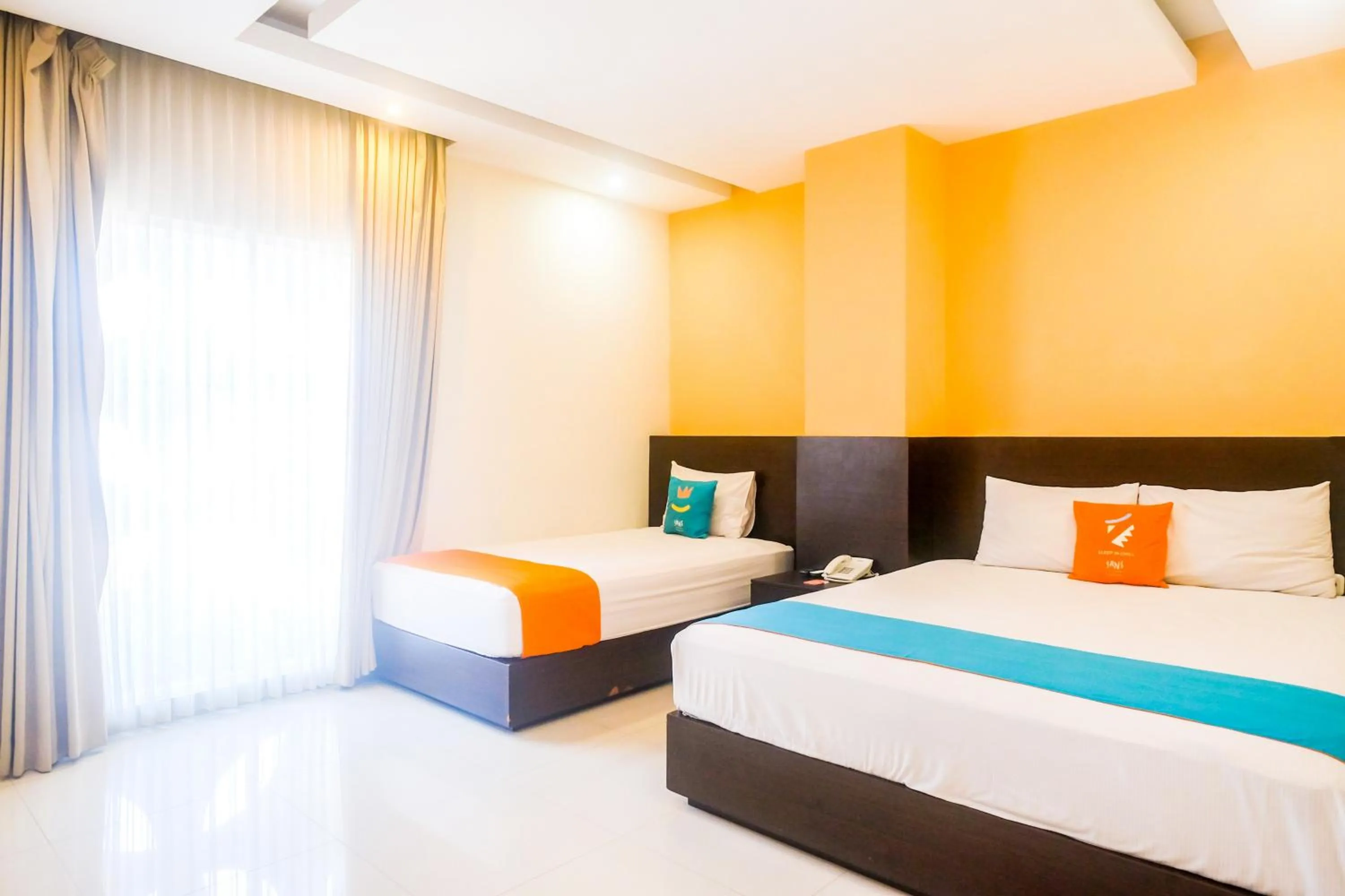 Bedroom, Bed in Sans Hotel Nagari Malioboro