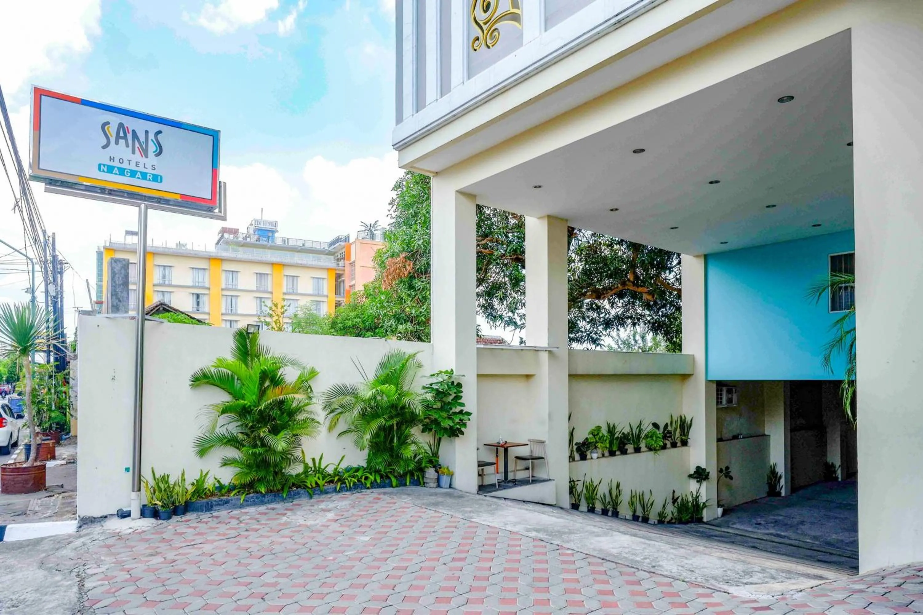 Property logo or sign in Sans Hotel Nagari Malioboro