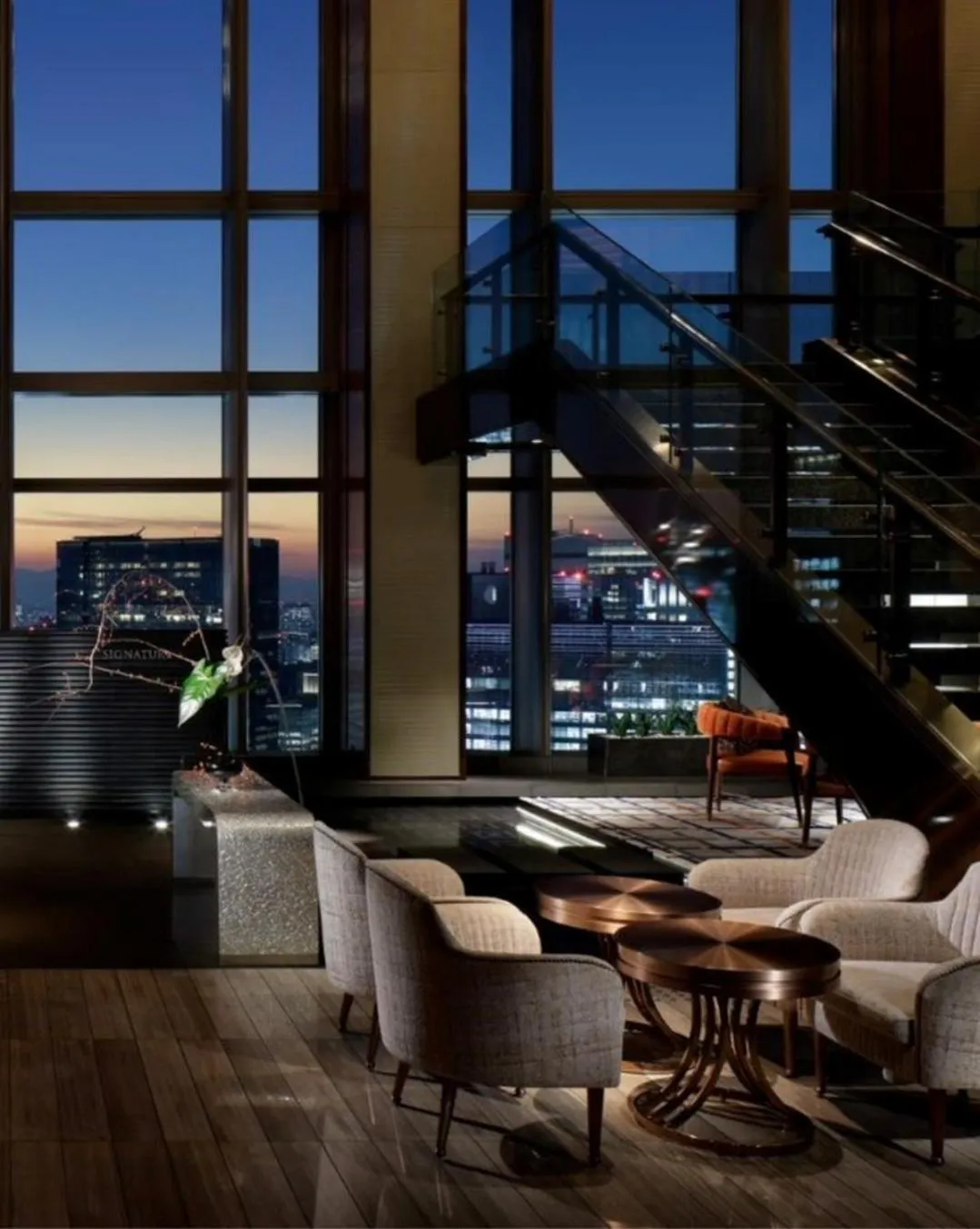 Lounge or bar in Mandarin Oriental, Tokyo