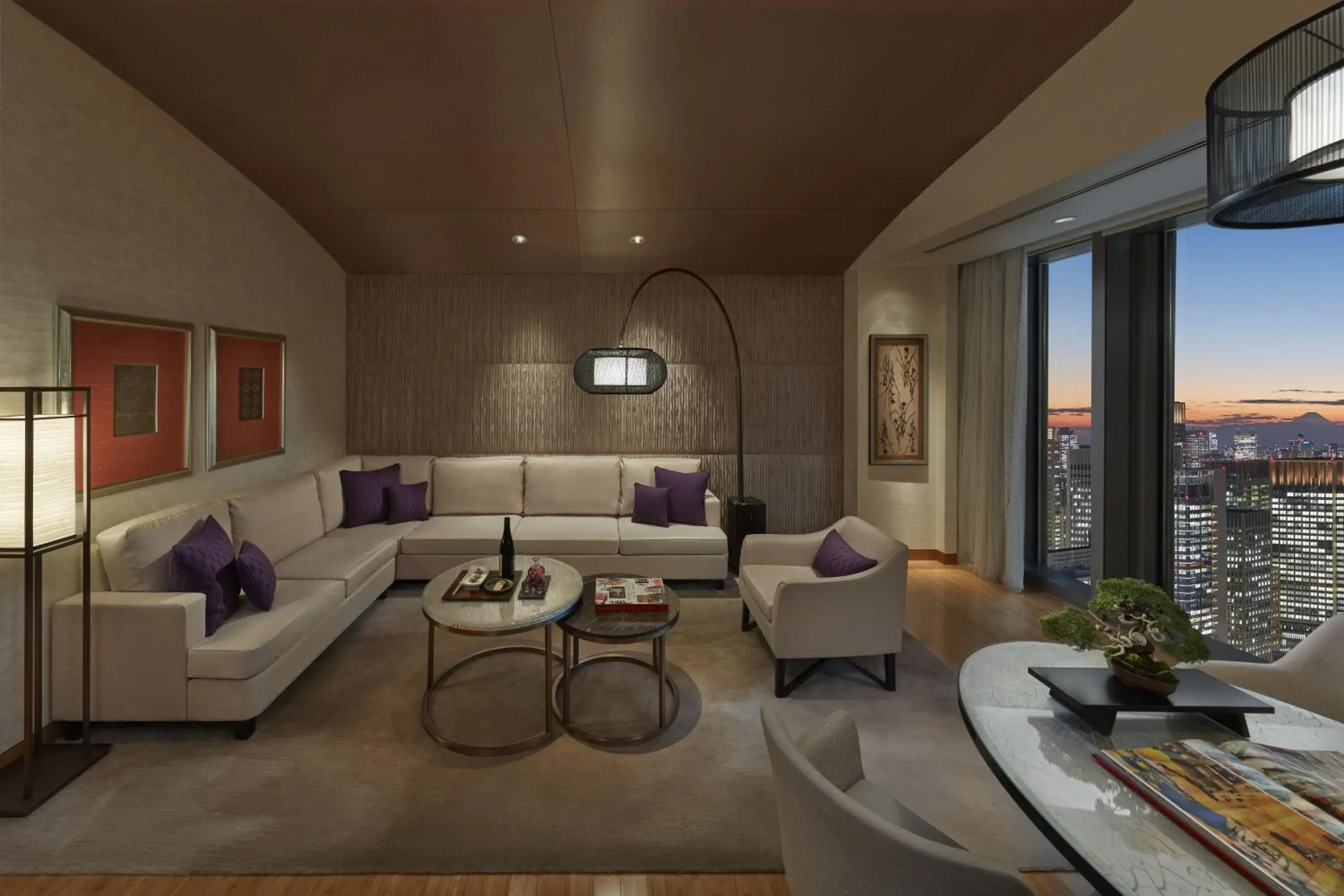 Mandarin King Suite in Mandarin Oriental, Tokyo Mandarin King Suite in Mandarin Oriental, Tokyo