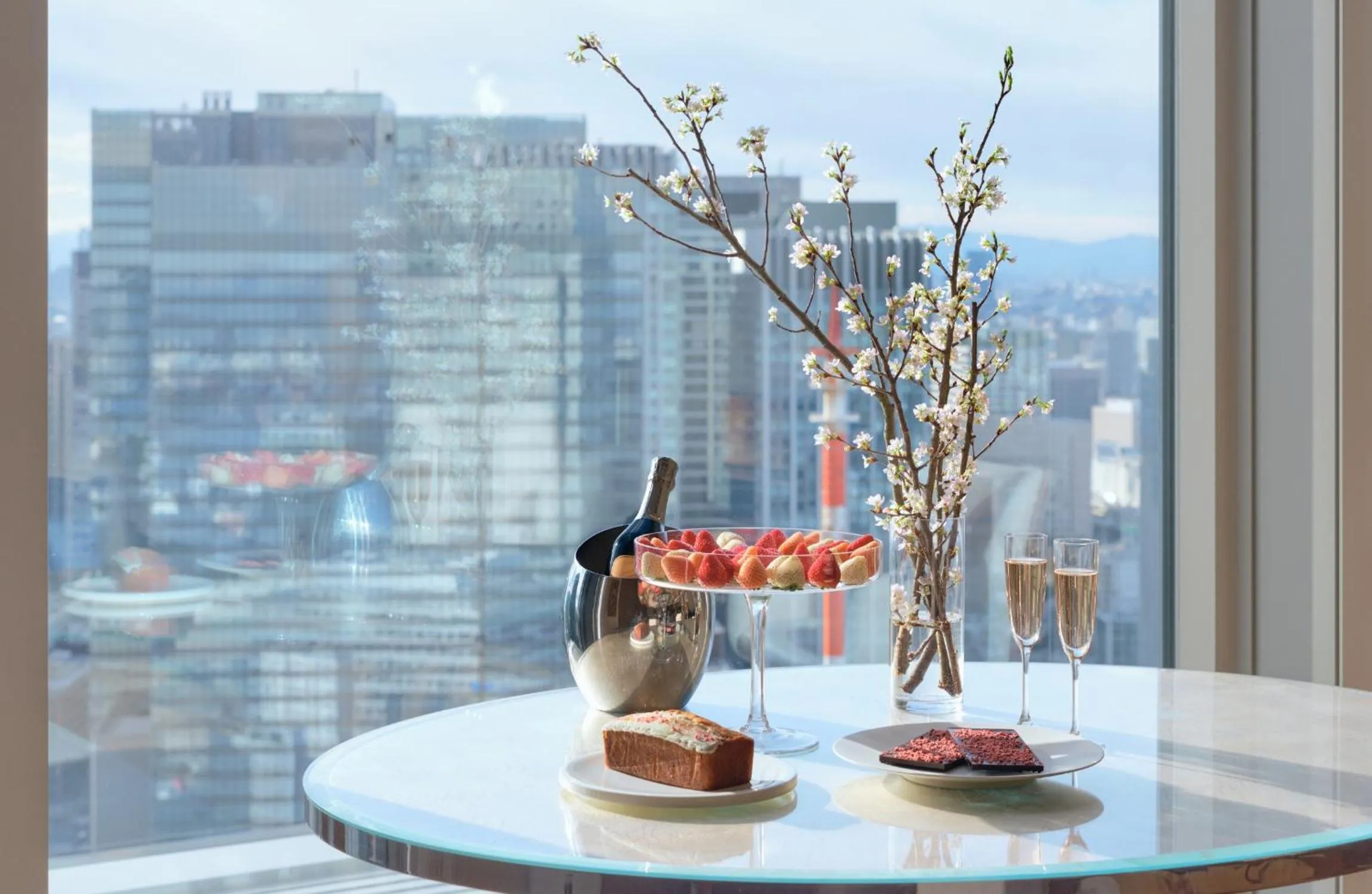 room service in Mandarin Oriental, Tokyo