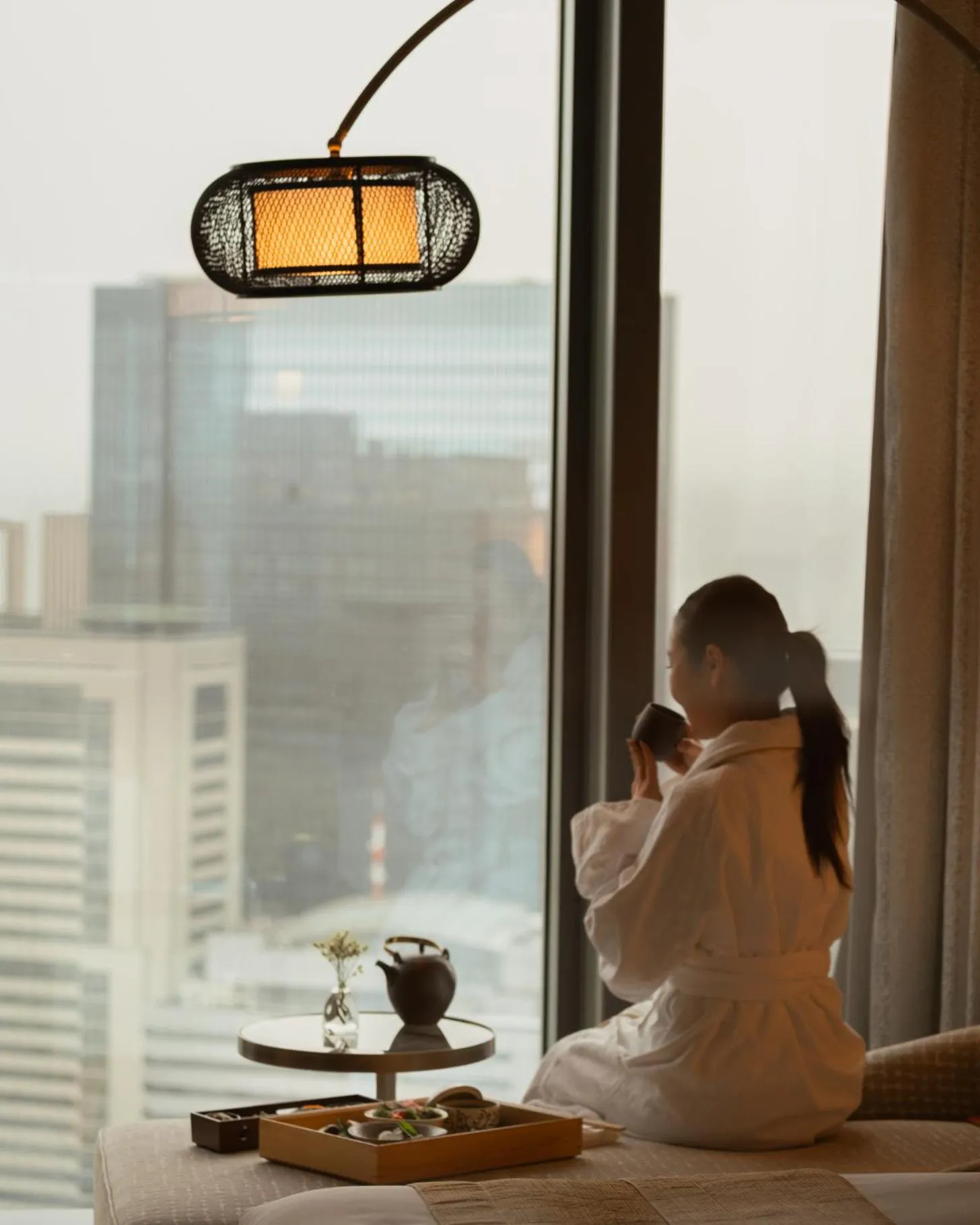 Breakfast in Mandarin Oriental, Tokyo