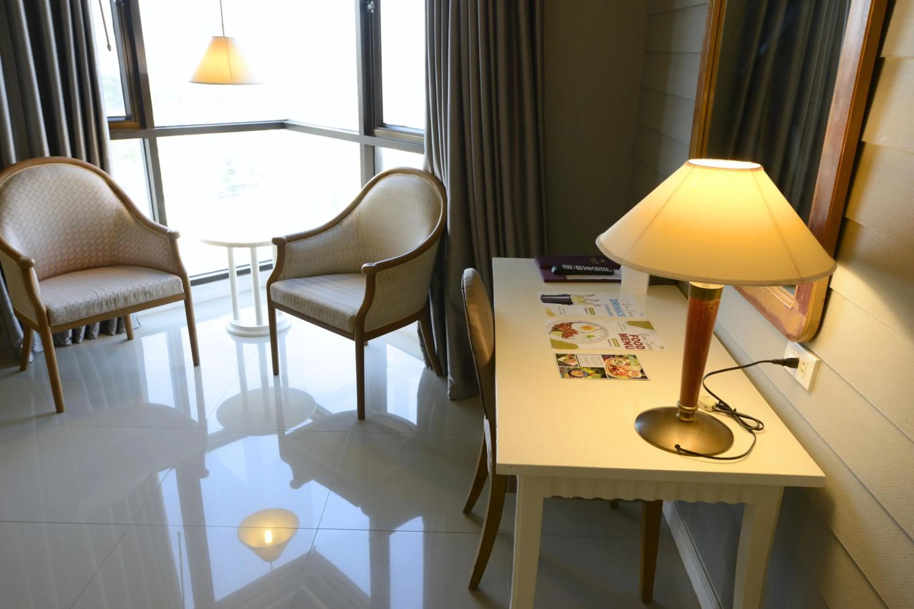 Seating area in Napalai Hotel