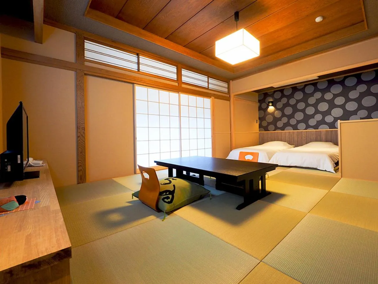 Photo of the whole room, Bed in Arai Ryokan