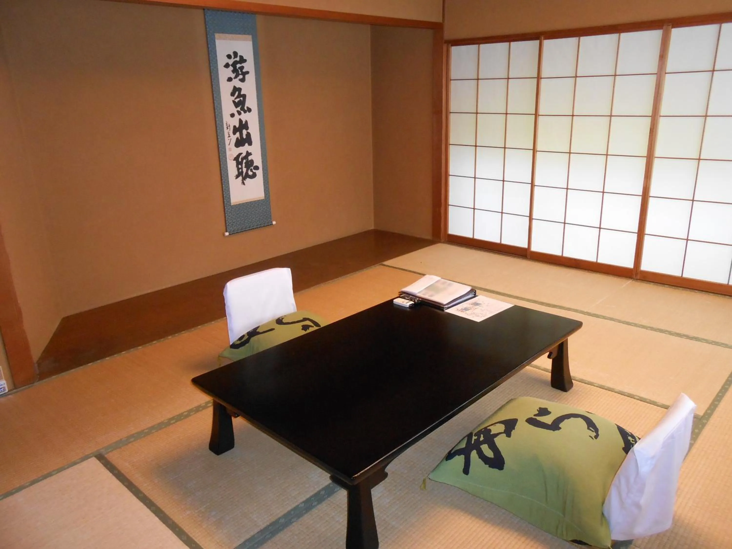Seating area in Arai Ryokan