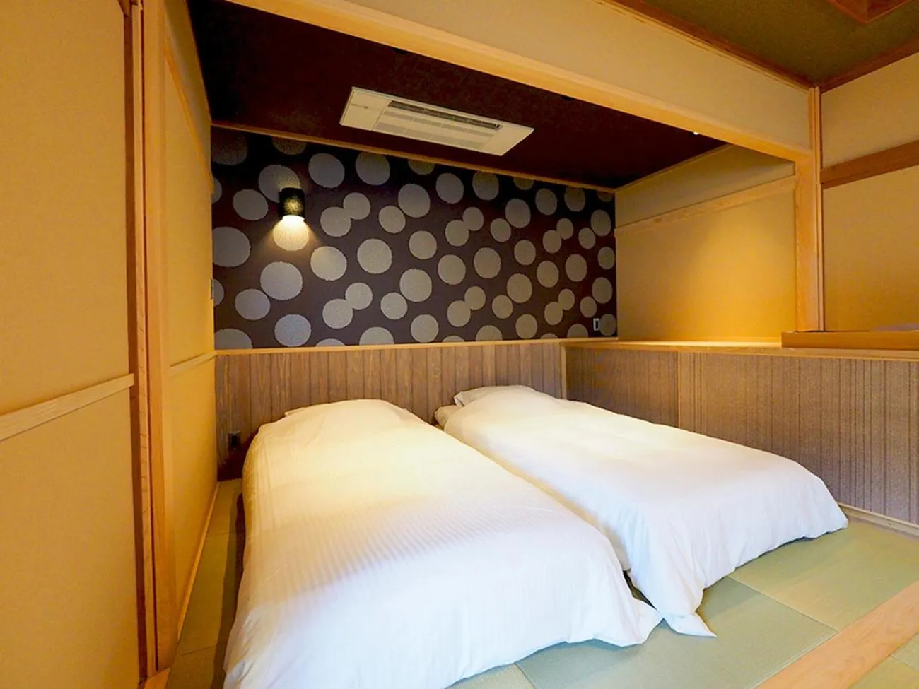 Bed in Arai Ryokan