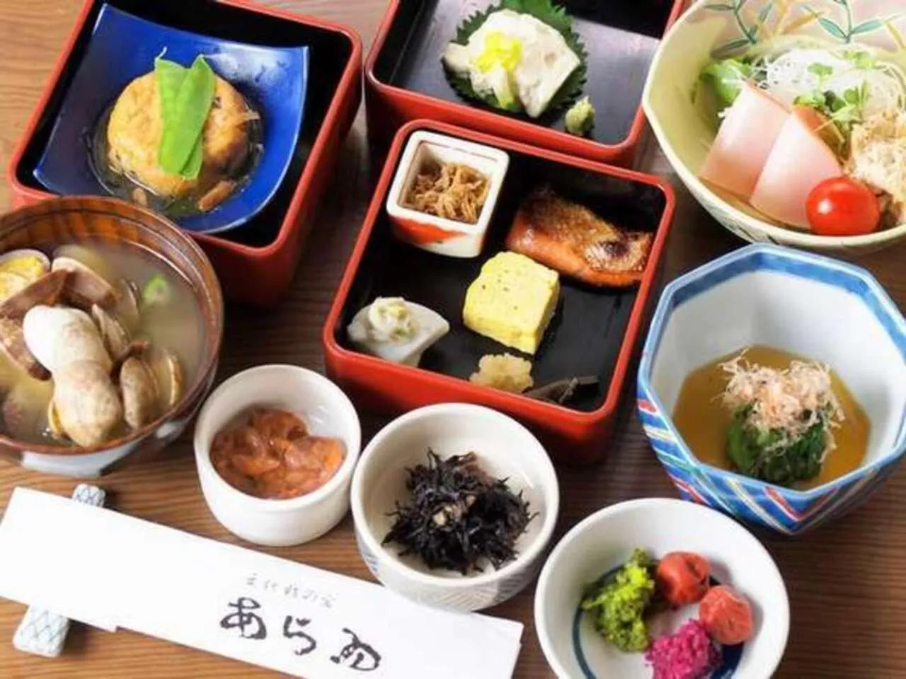 Breakfast in Arai Ryokan