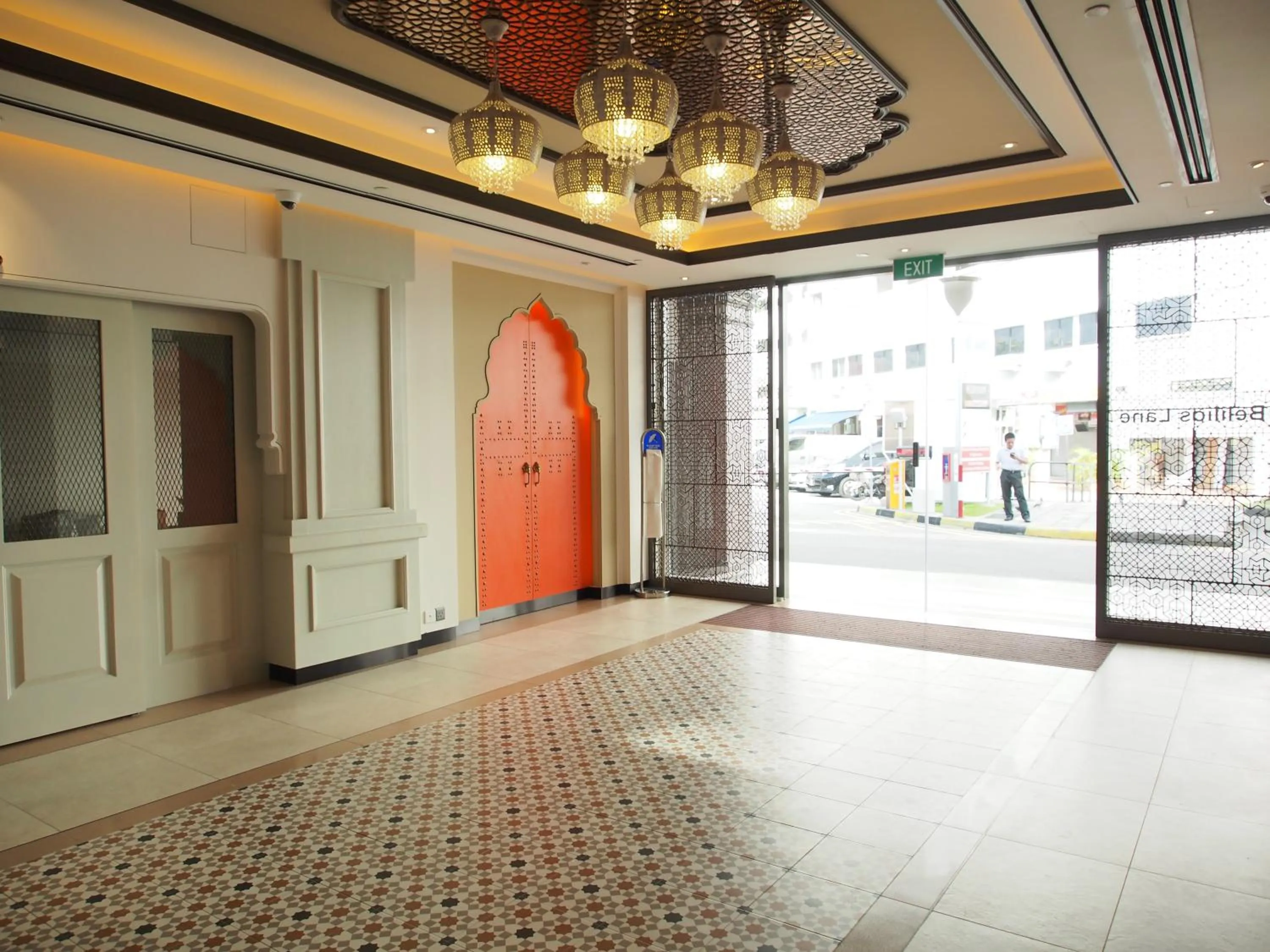 Lobby or reception in Aqueen Heritage Hotel Little India