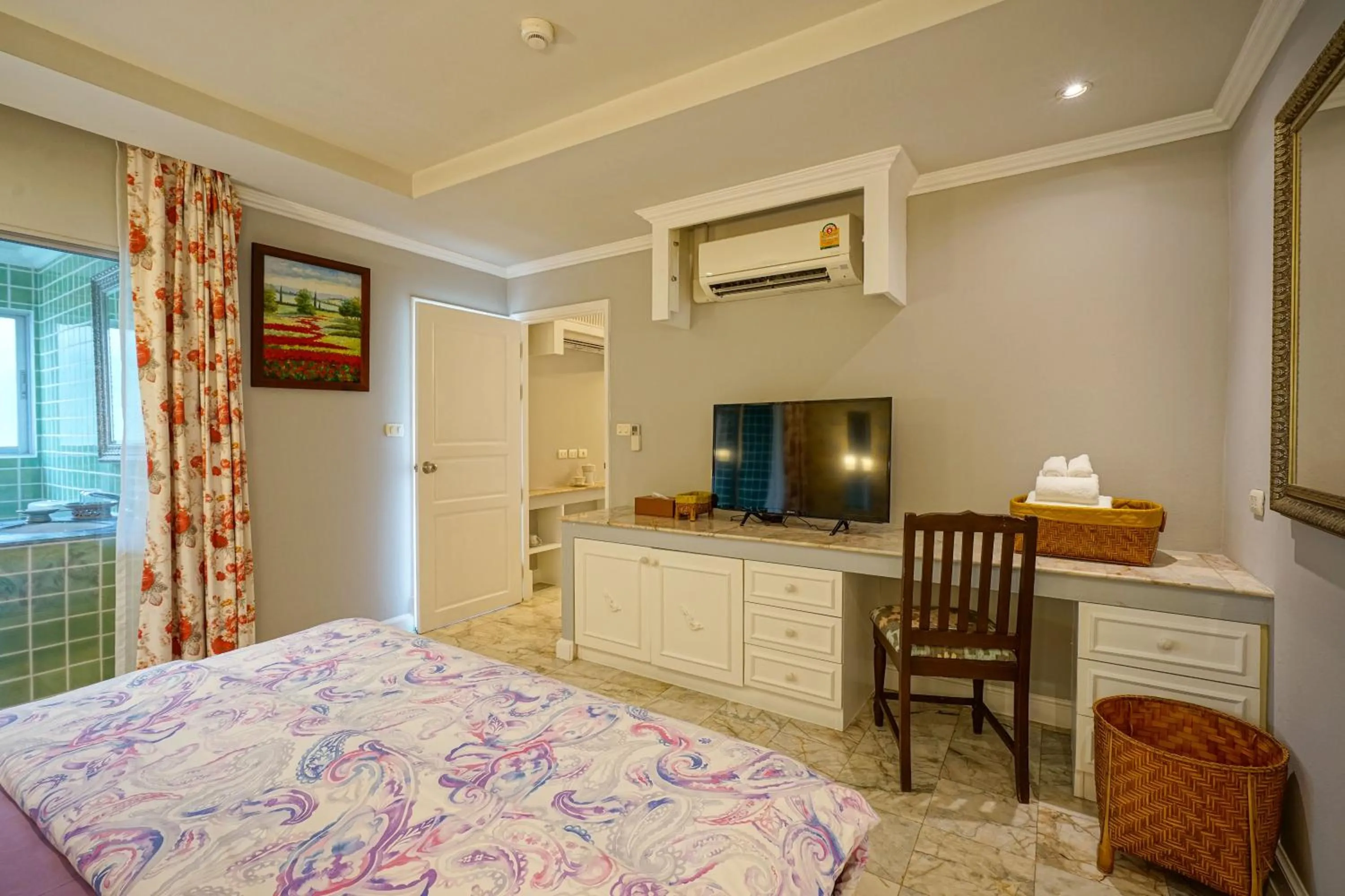 Bed in At Pingnakorn Nimman Hotel