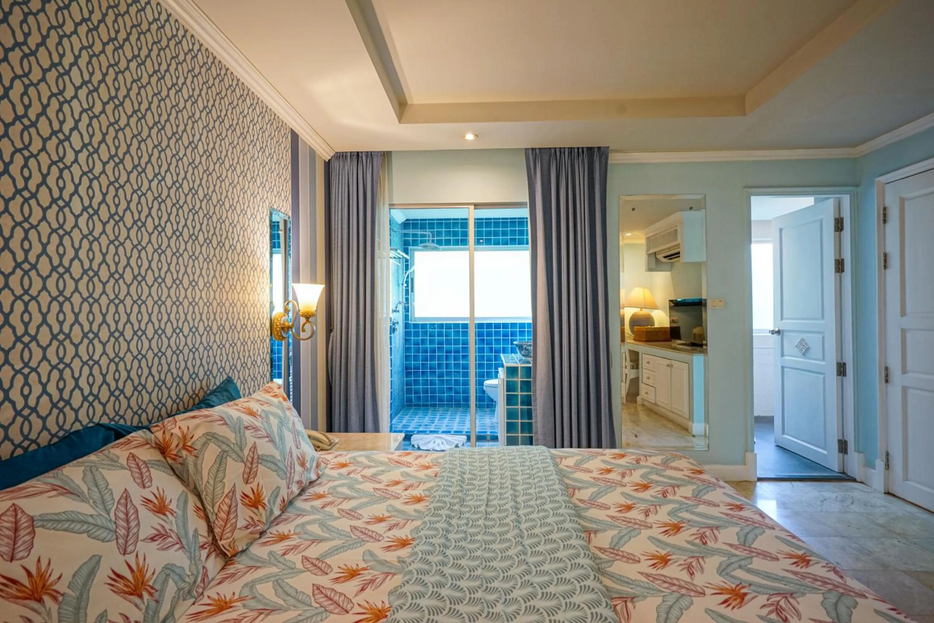 Bed in At Pingnakorn Nimman Hotel