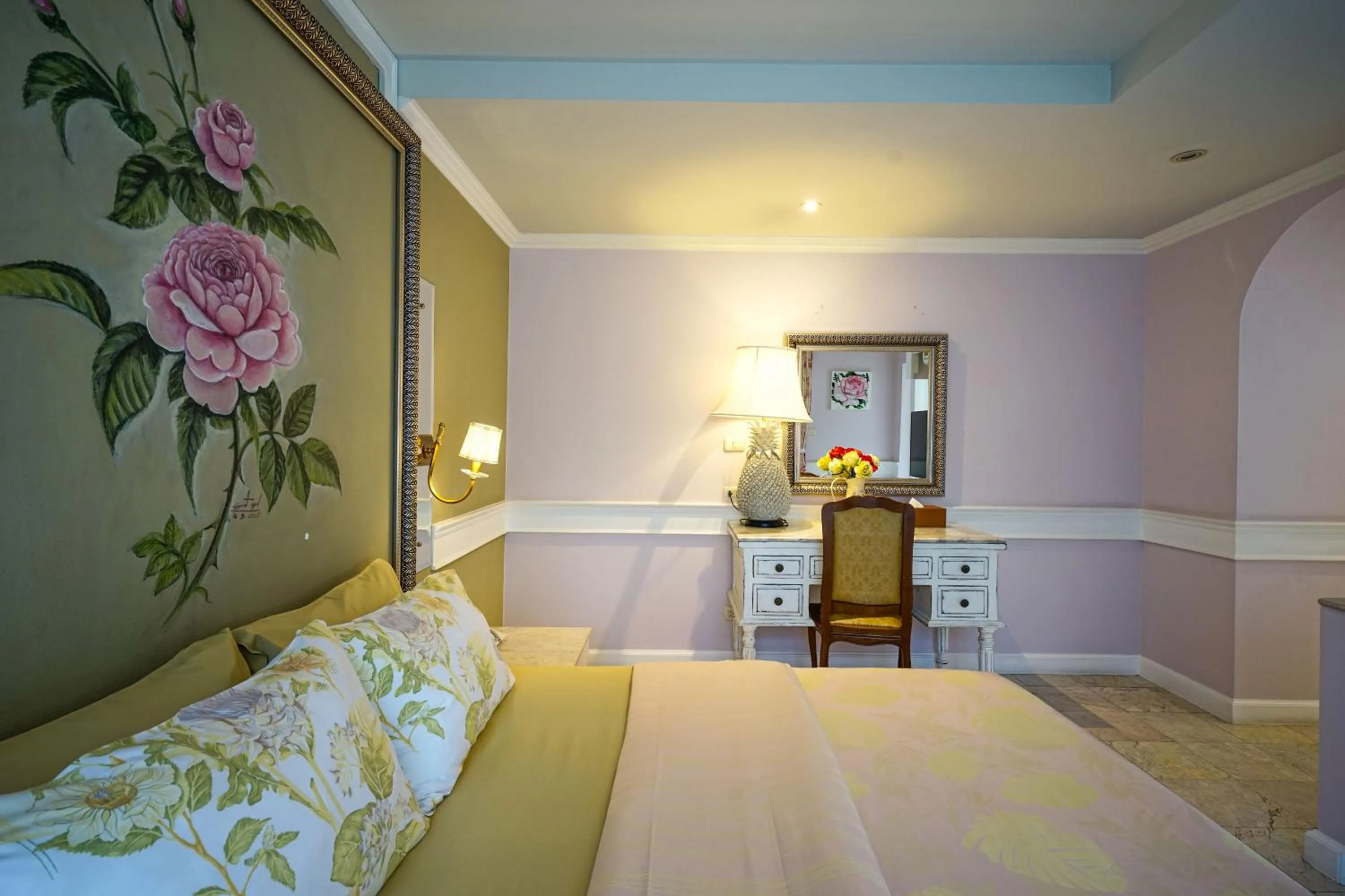 Bed in At Pingnakorn Nimman Hotel