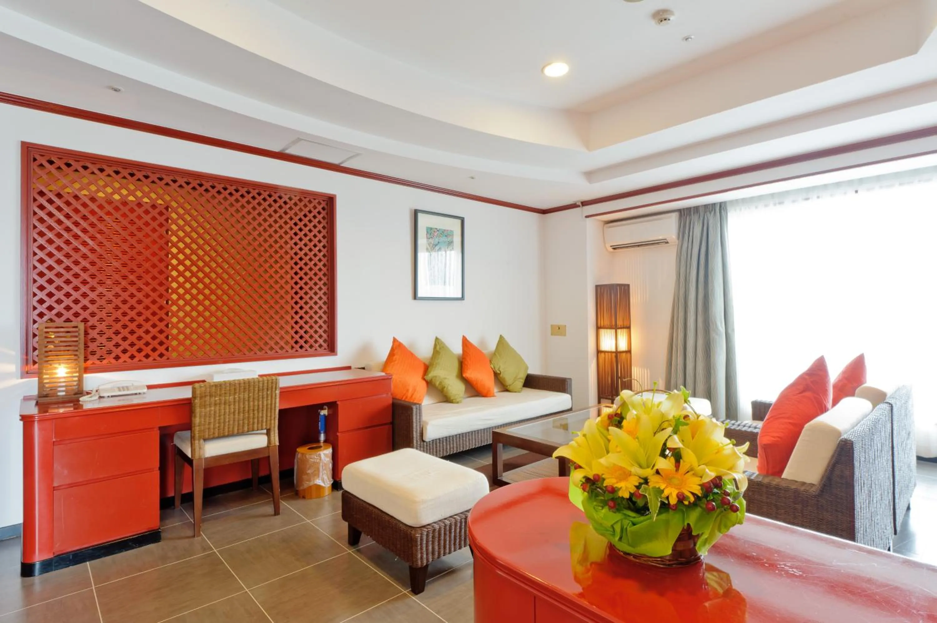 Decorative detail in Okinawa Grand Mer Resort