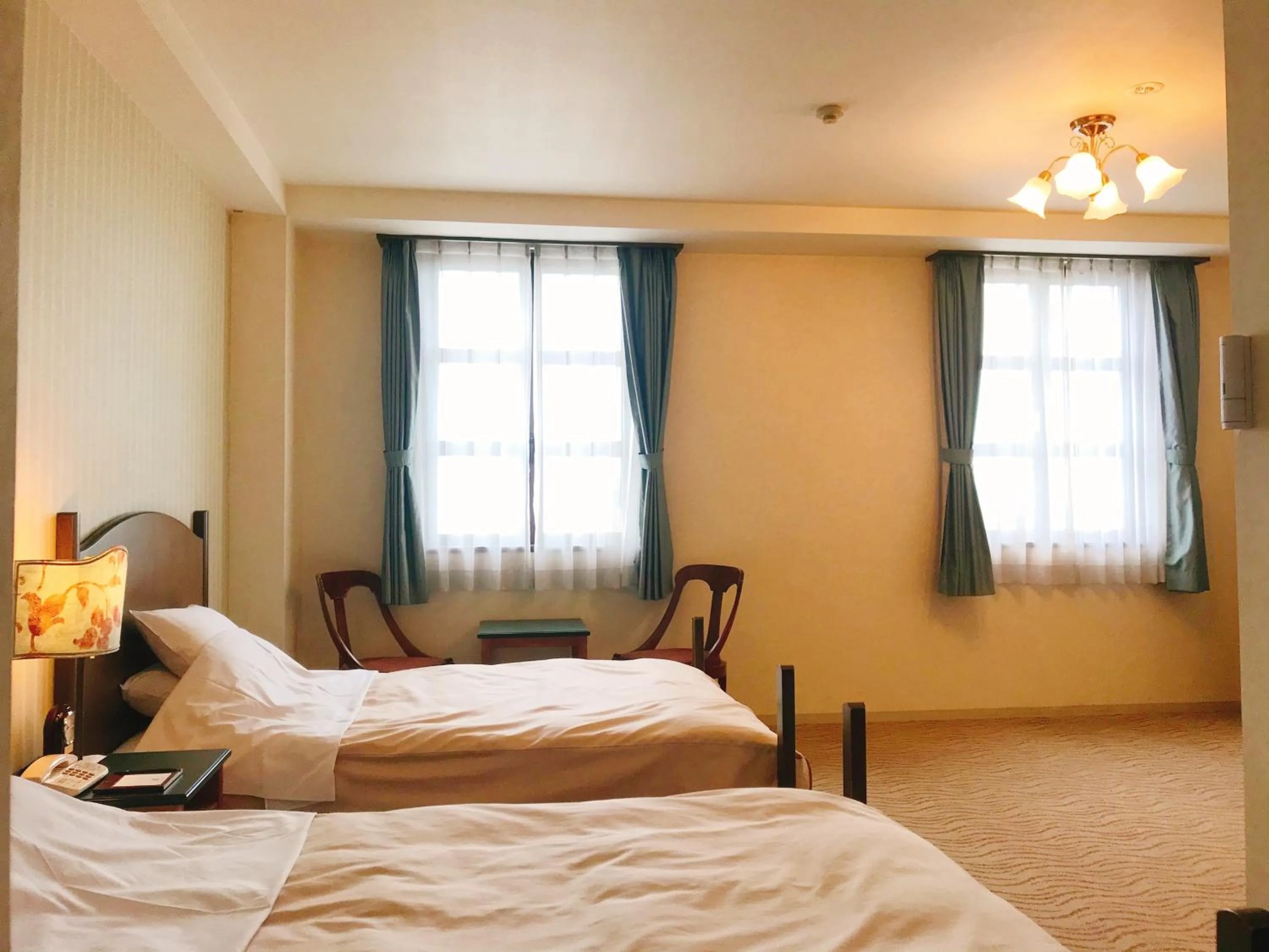 Photo of the whole room, Bed in Kitabiwako Hotel Grazie