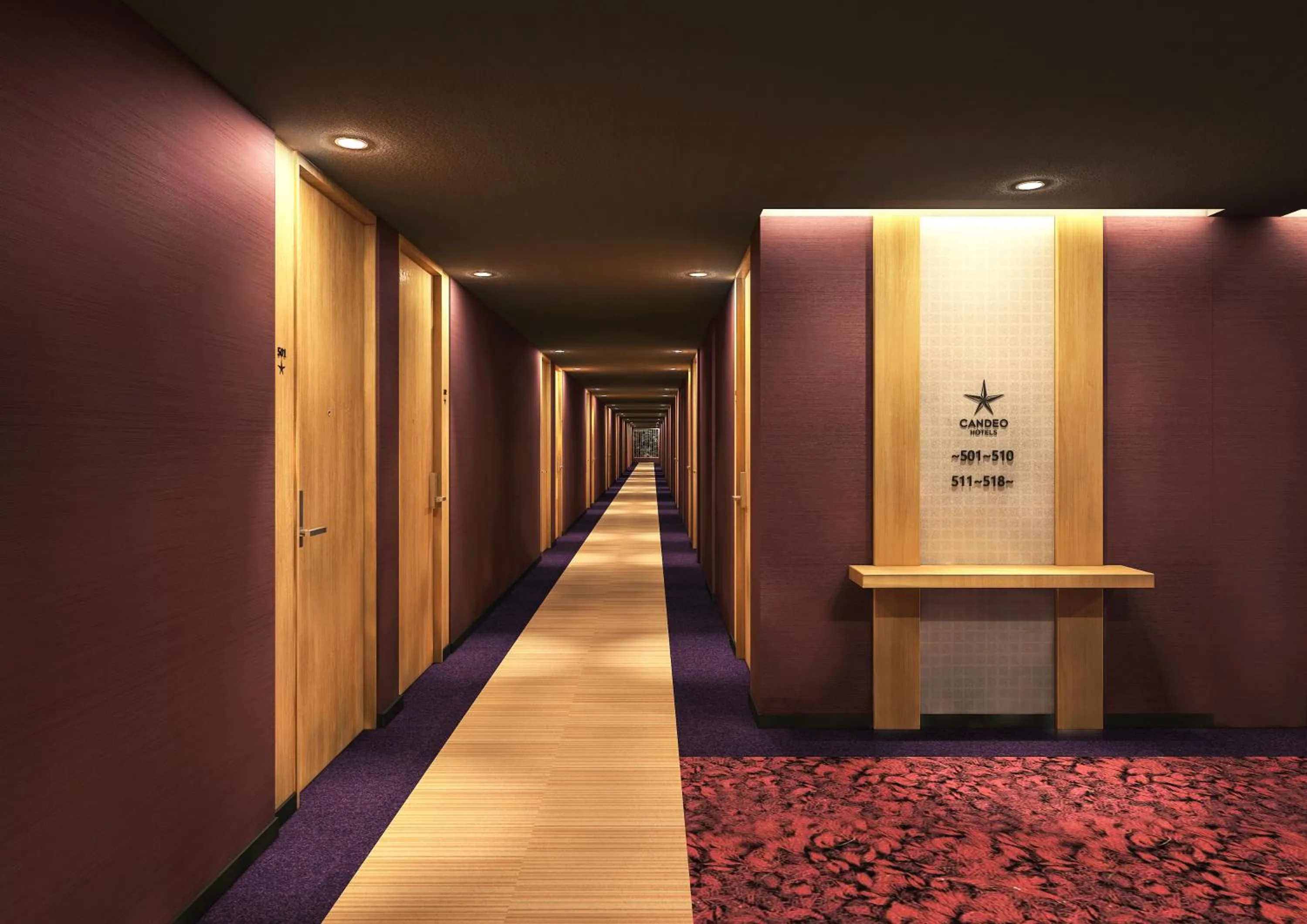 Area and facilities in Candeo Hotels Nara Kashihara