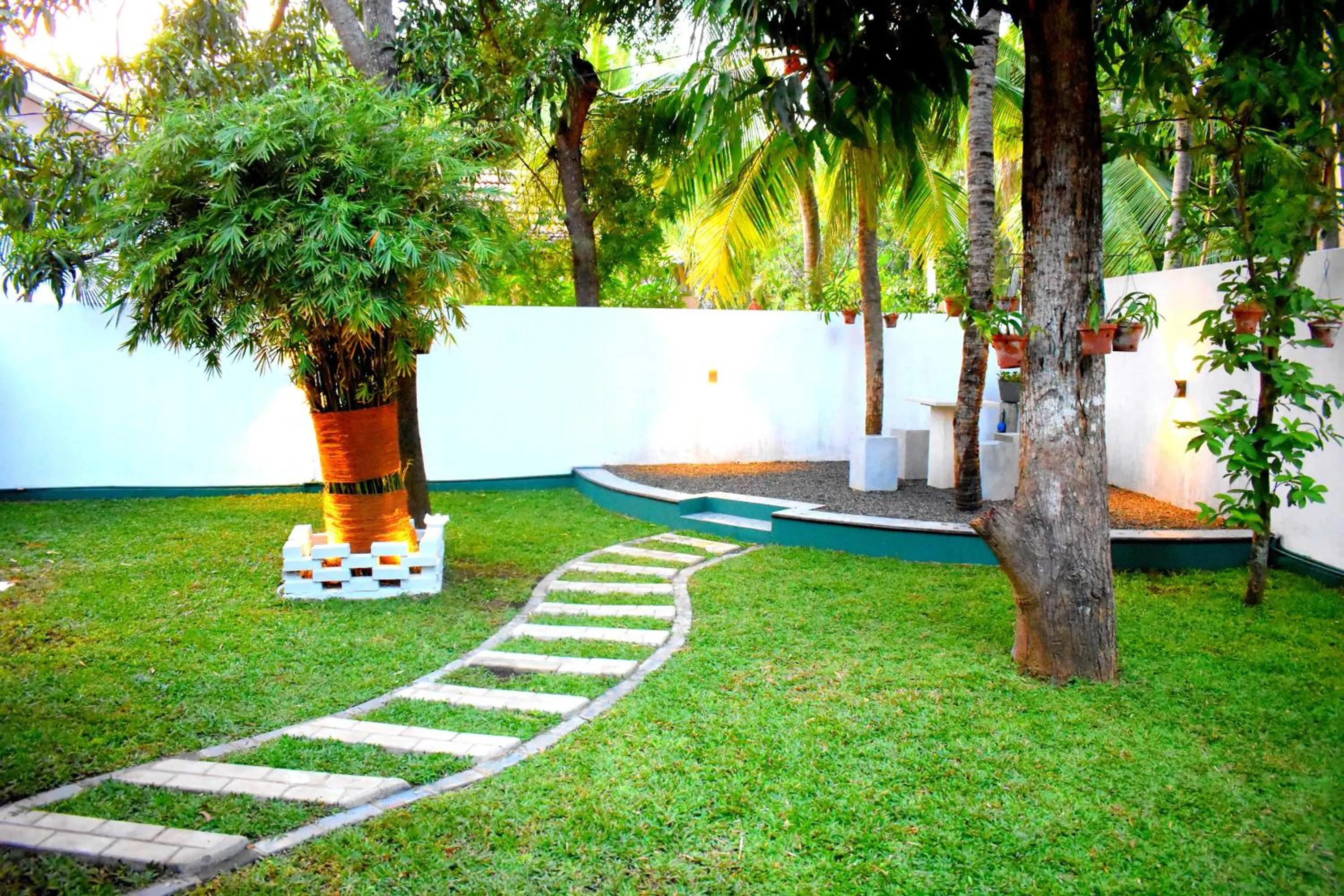 Garden in Leonine Villa Yala