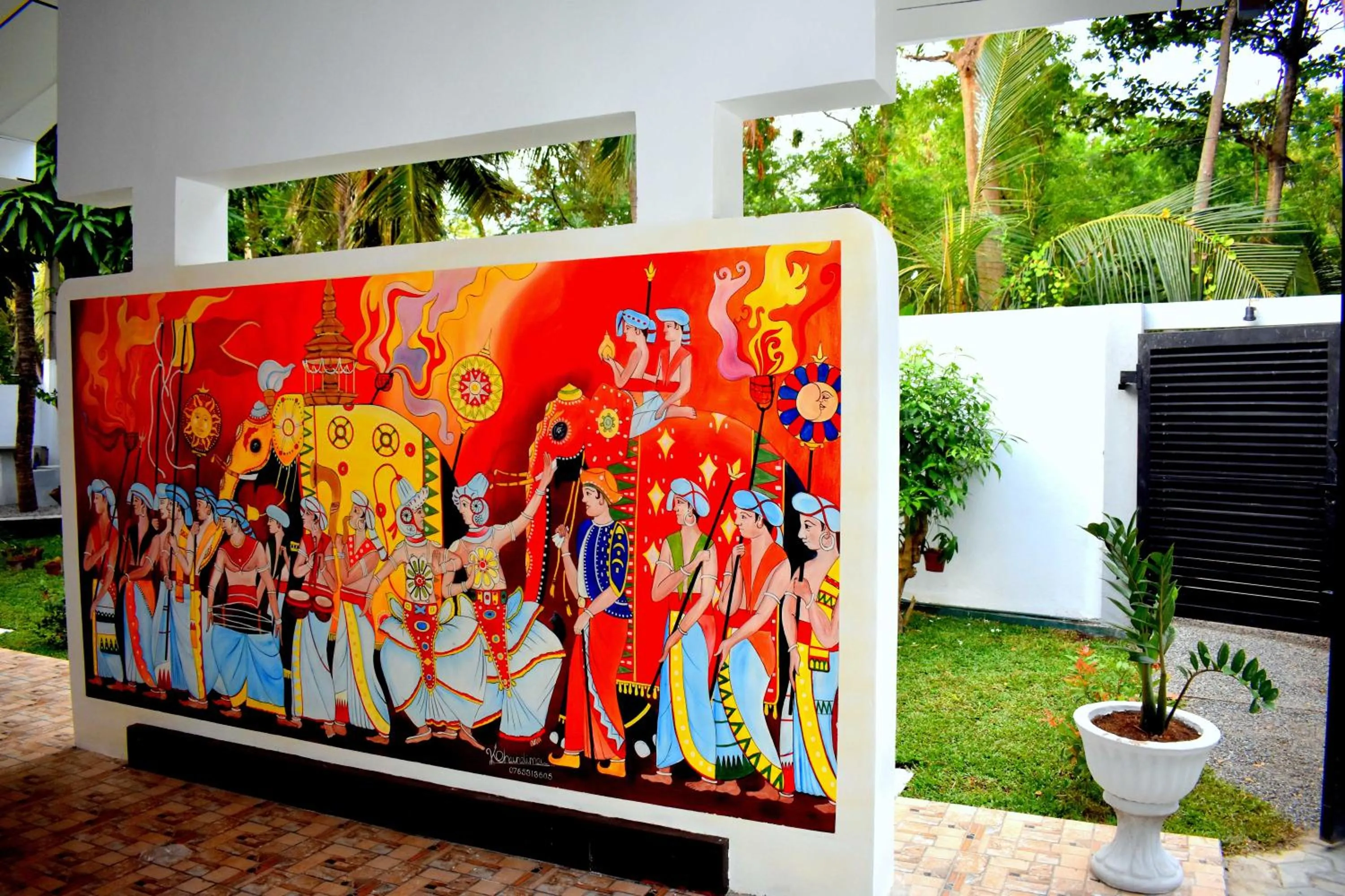 Logo/Certificate/Sign in Leonine Villa Yala