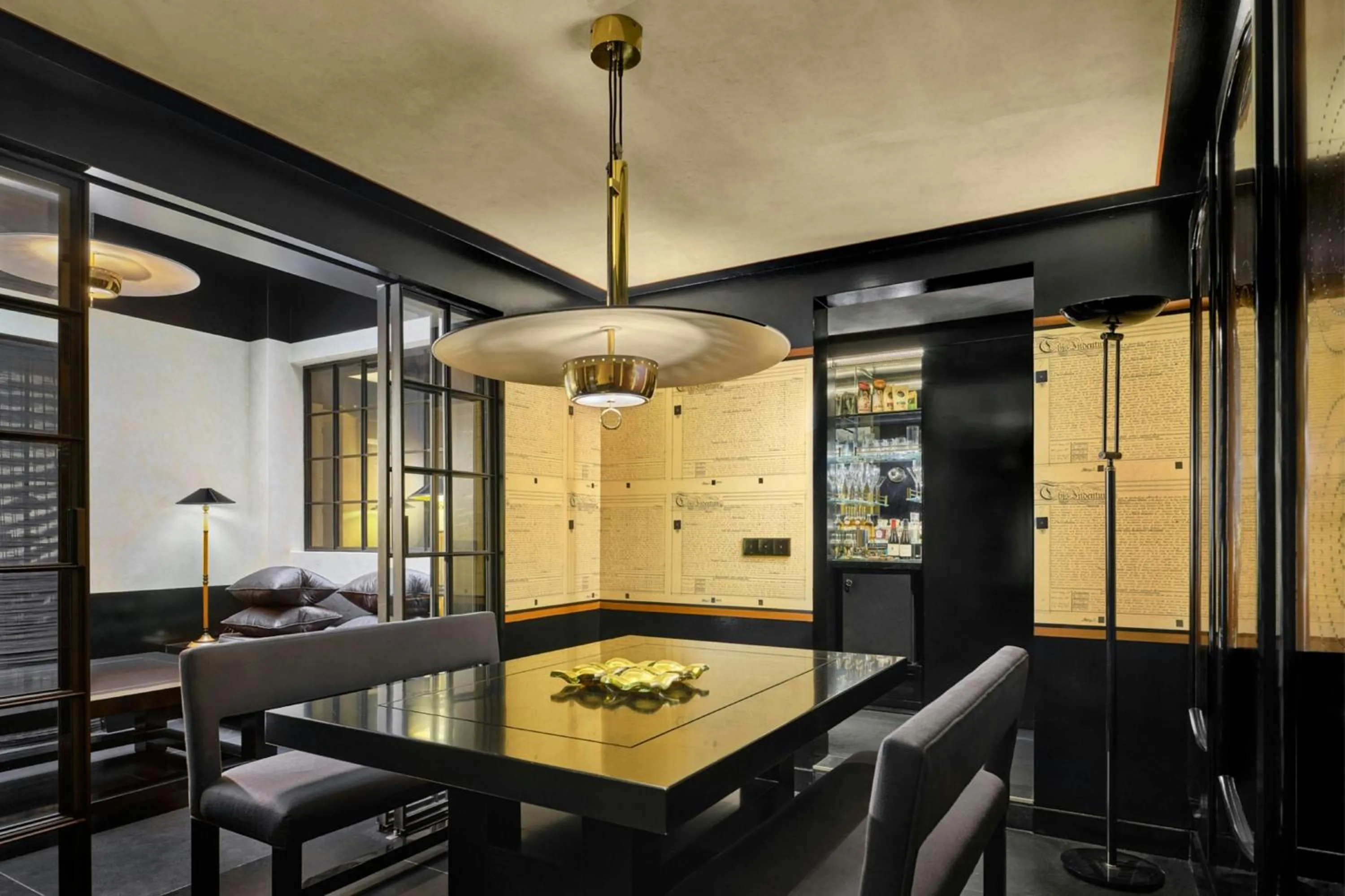 Living room in Duxton Reserve Singapore, Autograph Collection