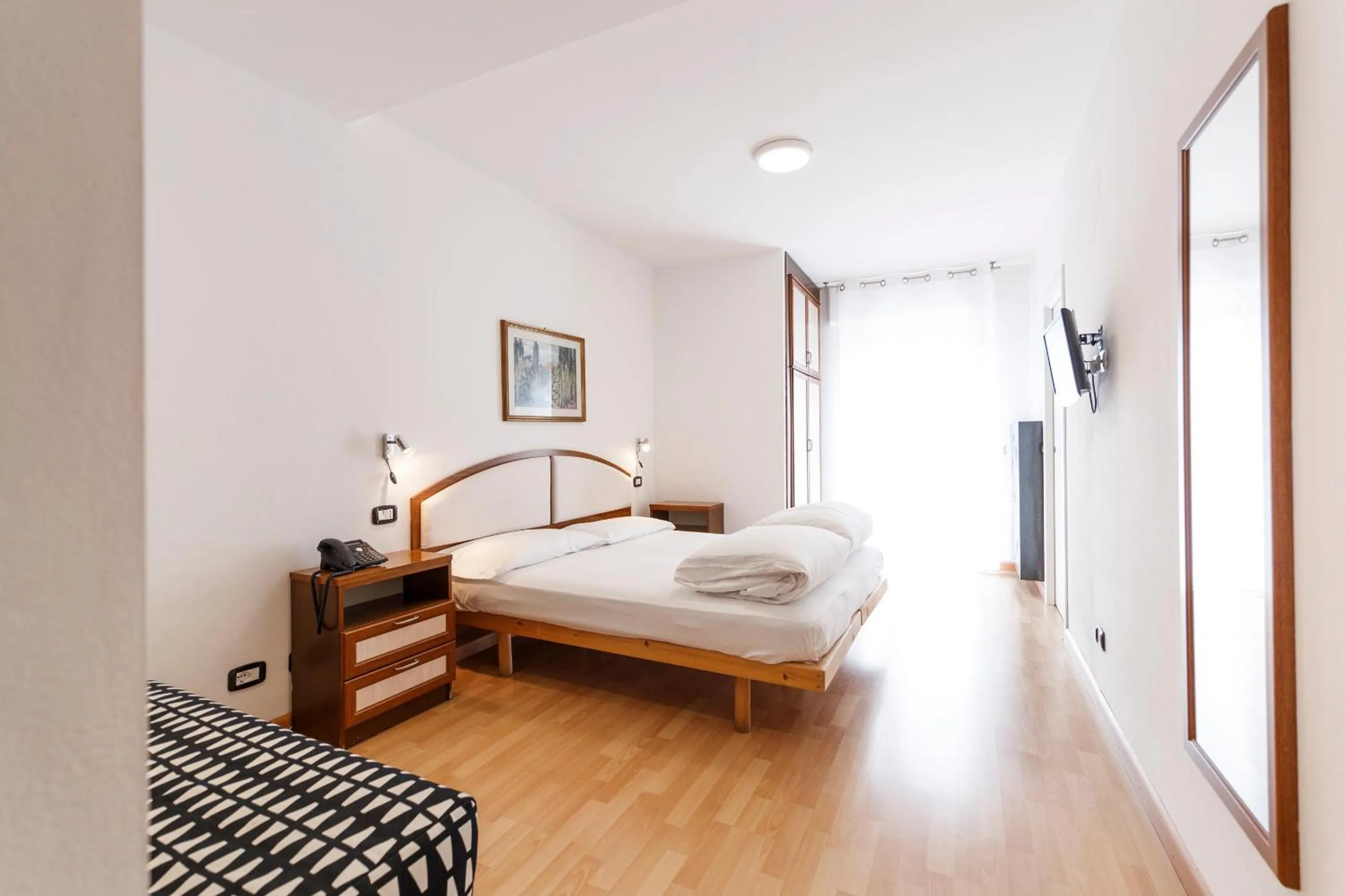 Bed in Hotel Sole Holiday