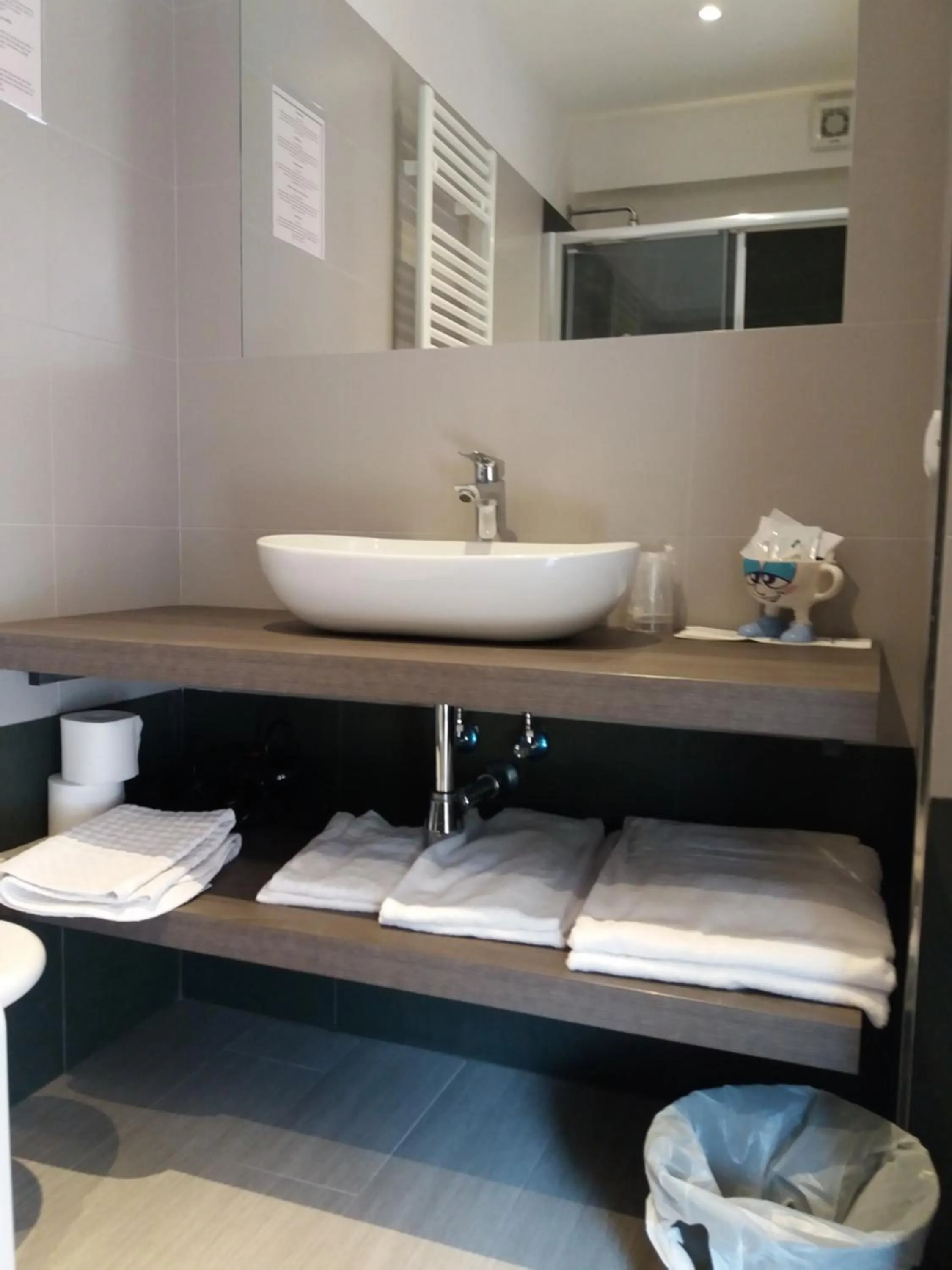 Shower in Hotel Sole Holiday