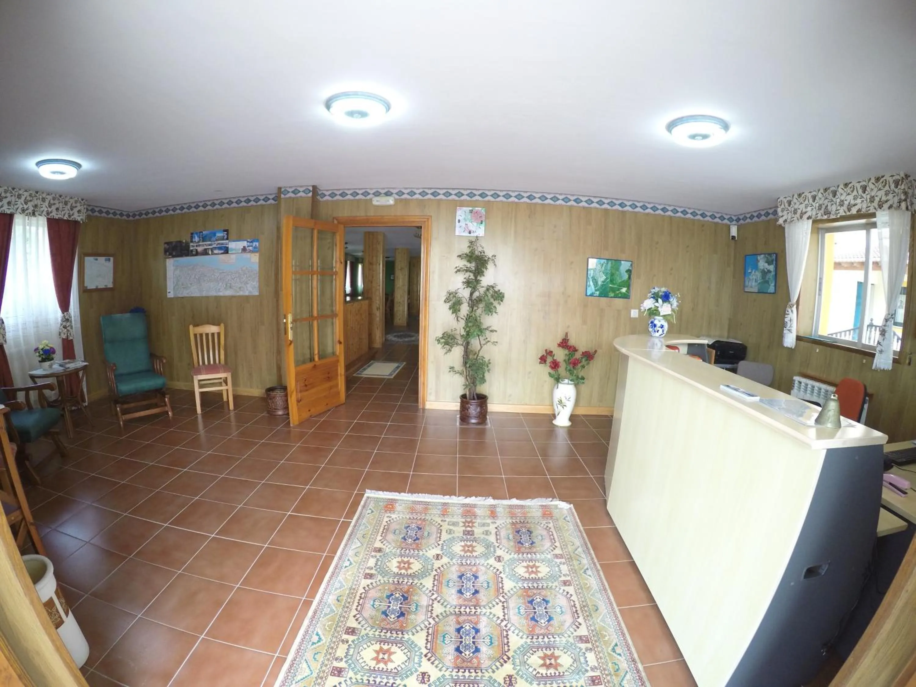 Lobby or reception in Hotel Alonso