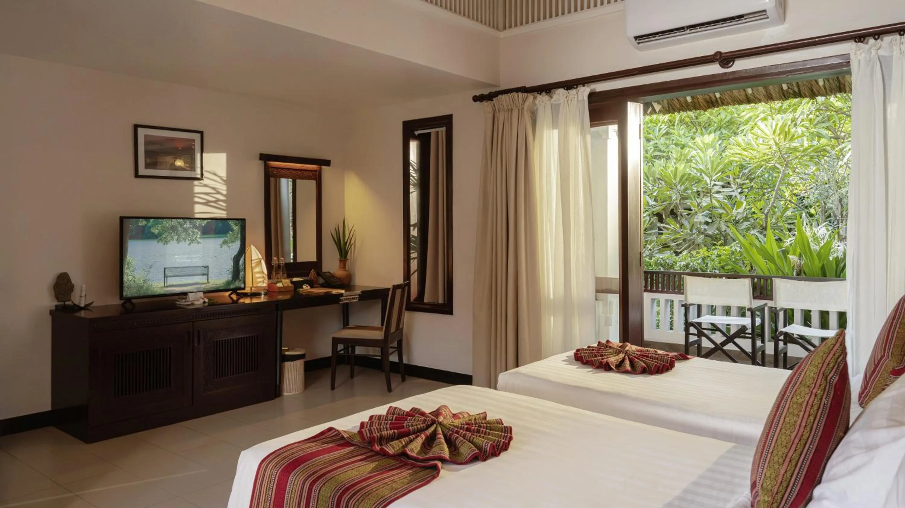 Decorative detail, Bed in Muine Bay Resort