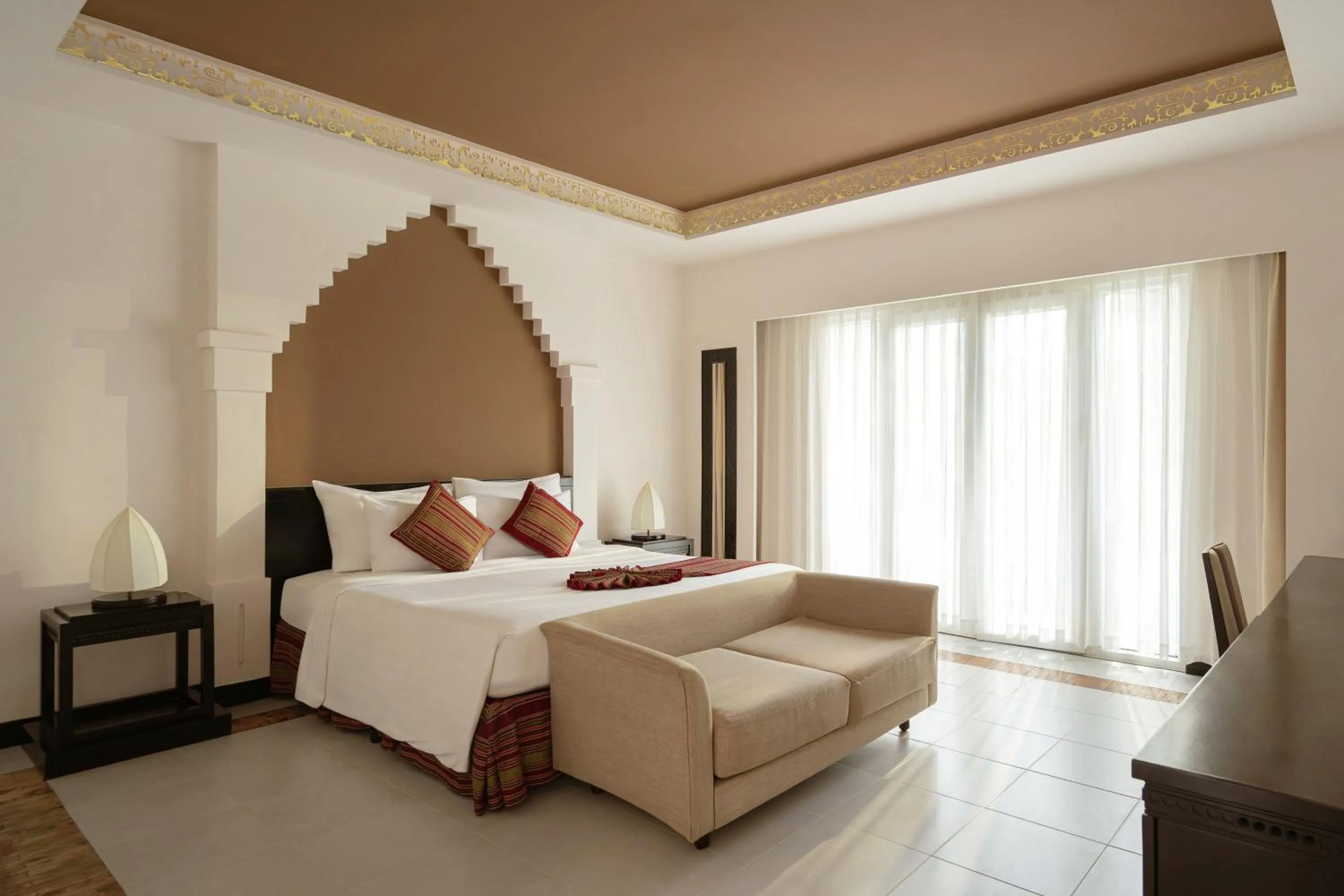 Bed in Muine Bay Resort