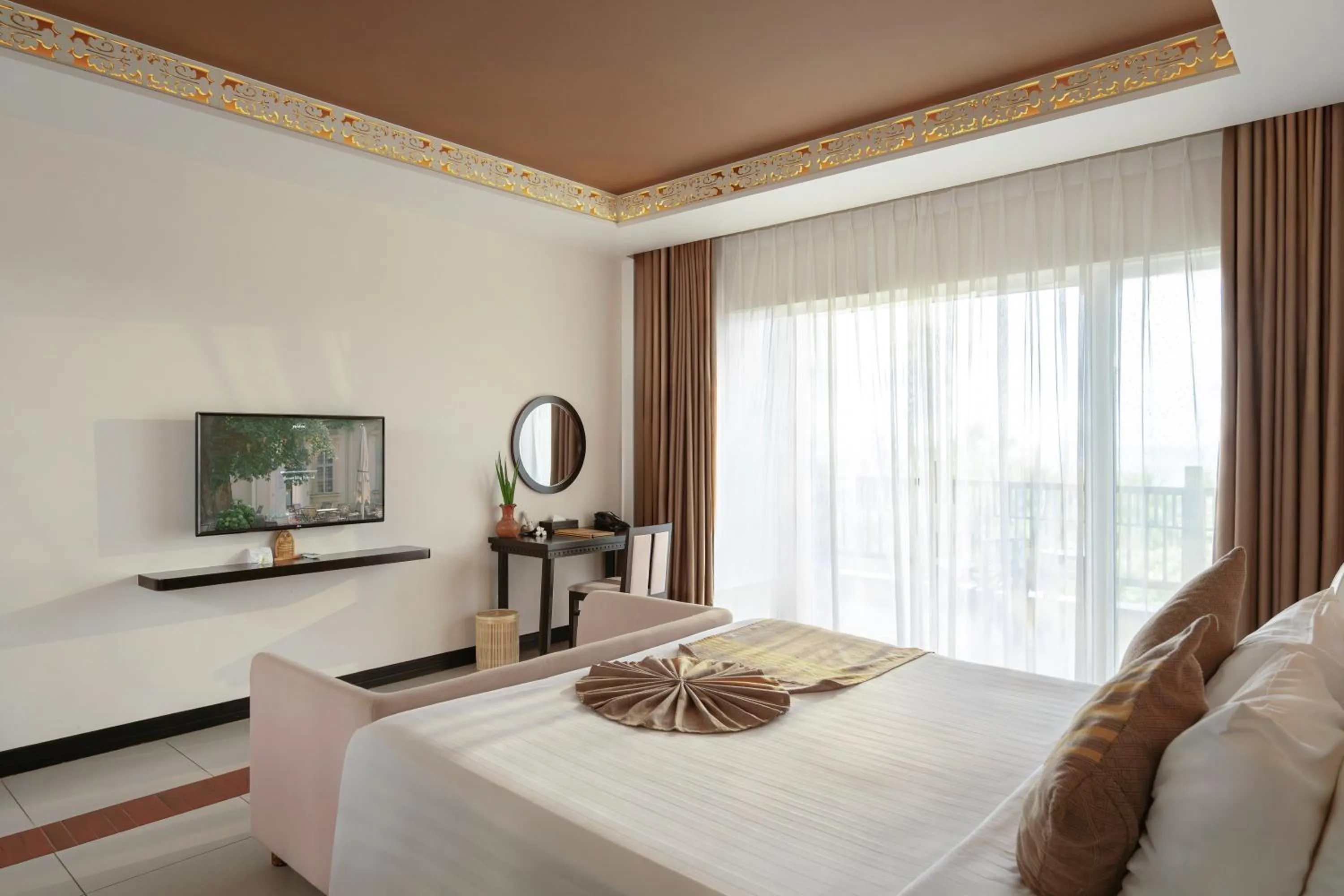 Bed in Muine Bay Resort